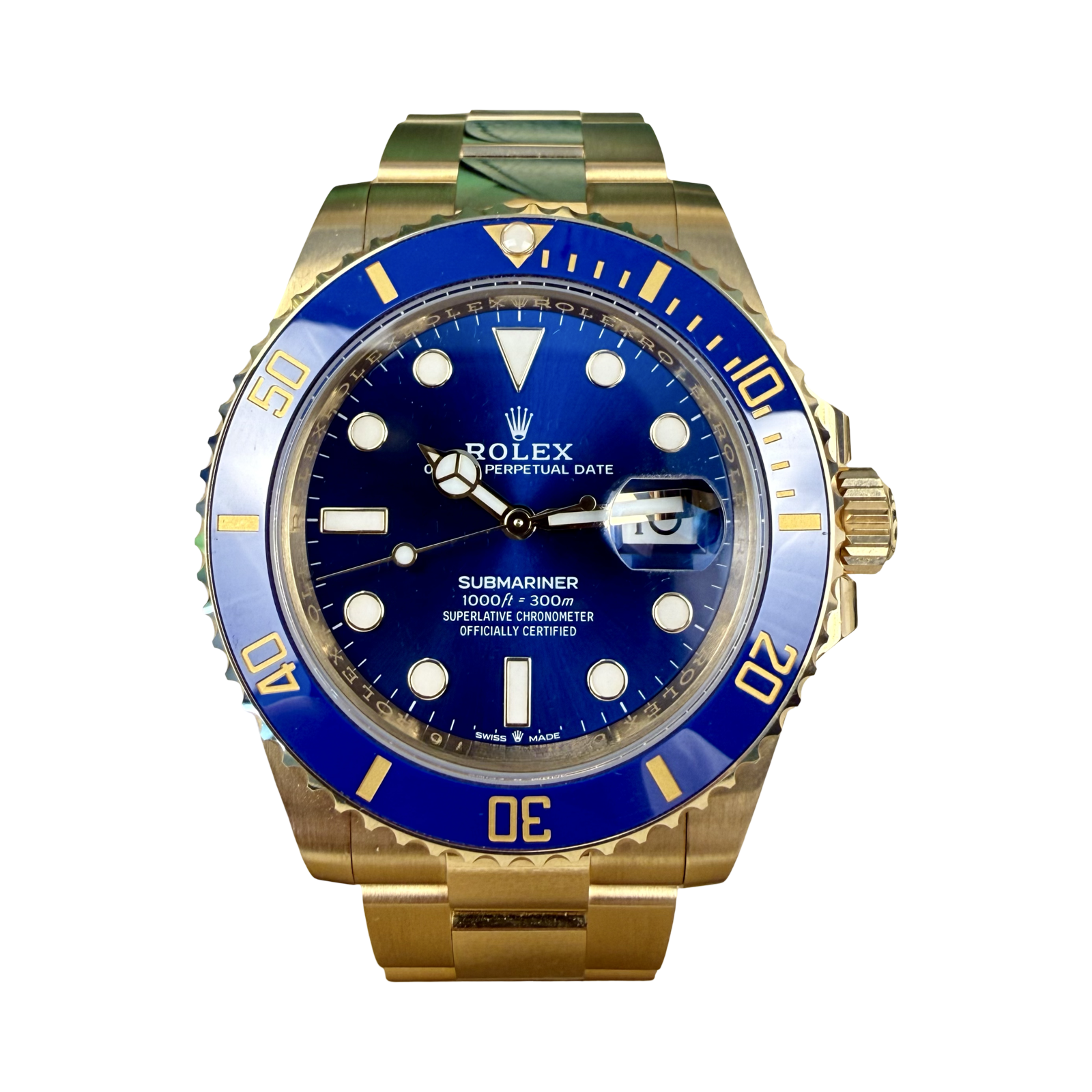 ROLEX SUBMARINER DATE 126610LV "STARBUCKS" 08/2025 LC100 NEW FULLSET