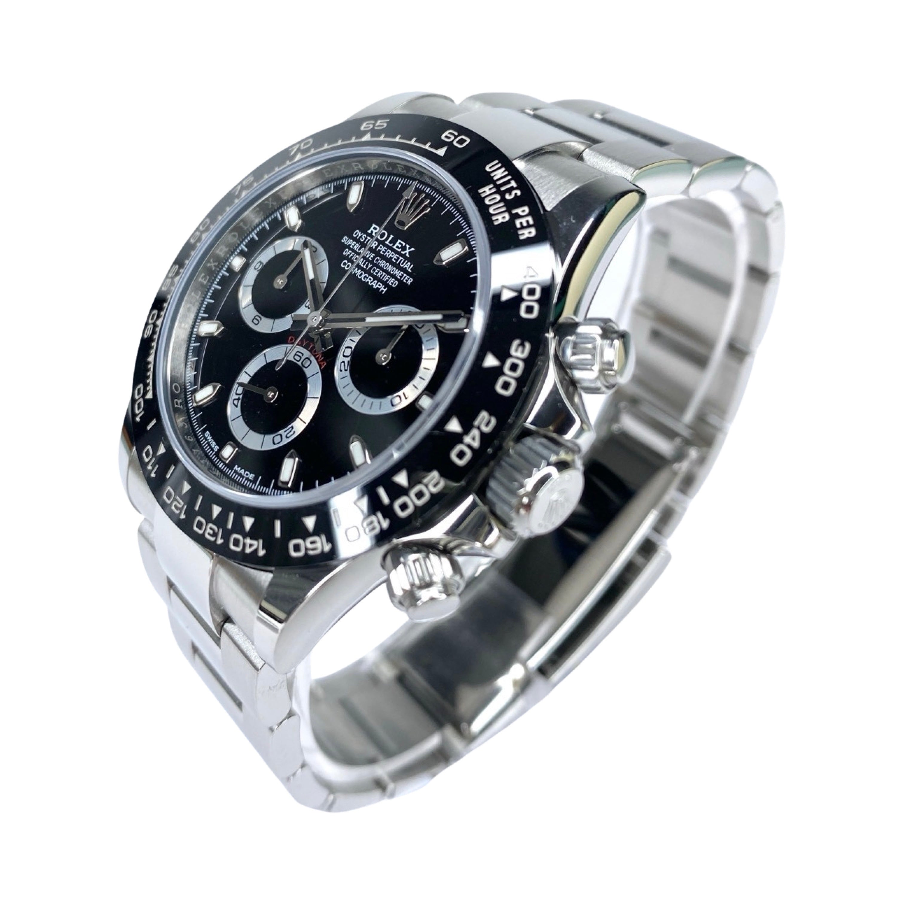 ROLEX DAYTONA 116500LN BLACK 2022 NEW FULLSET
