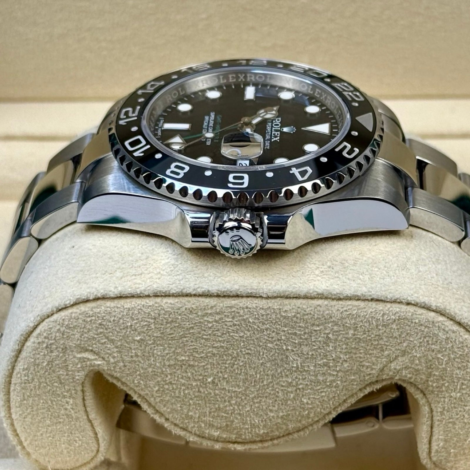 ROLEX GMT-MASTER II 116710LN 11/2016 LC100 TOP ZUSTAND FULLSET