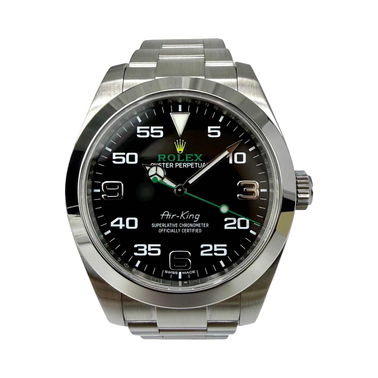 ROLEX SUBMARINER NO DATE 124060 2024 NEW FULLSET STICKERS