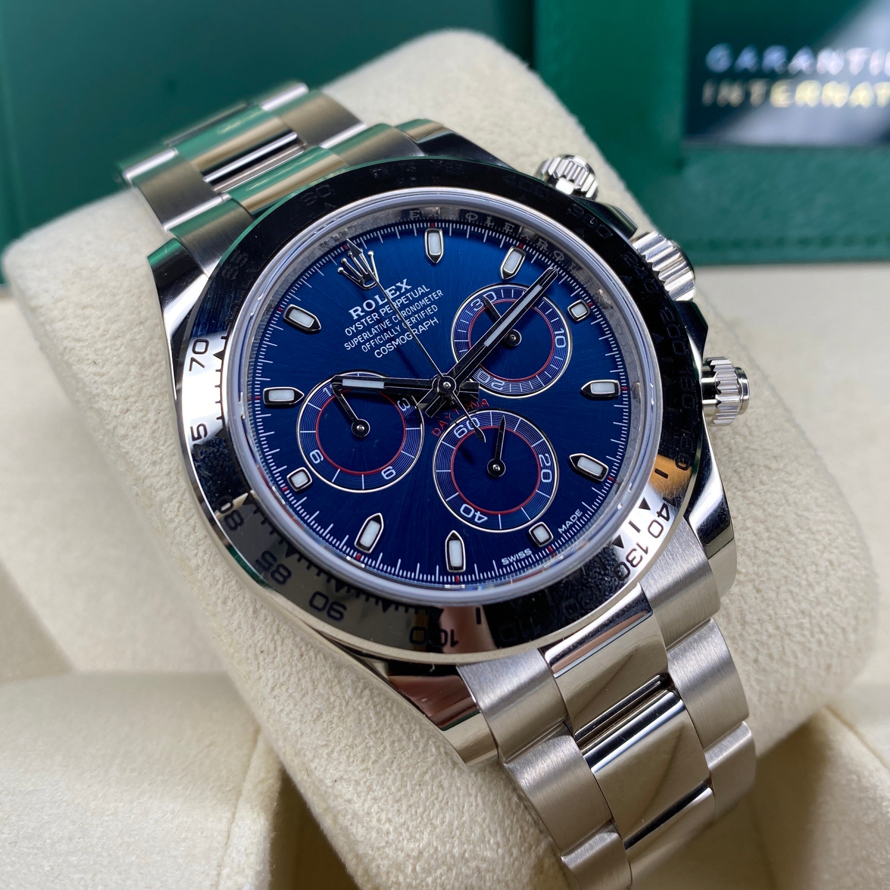 ROLEX DAYTONA 116500LN BLACK 2022 NEW FULLSET