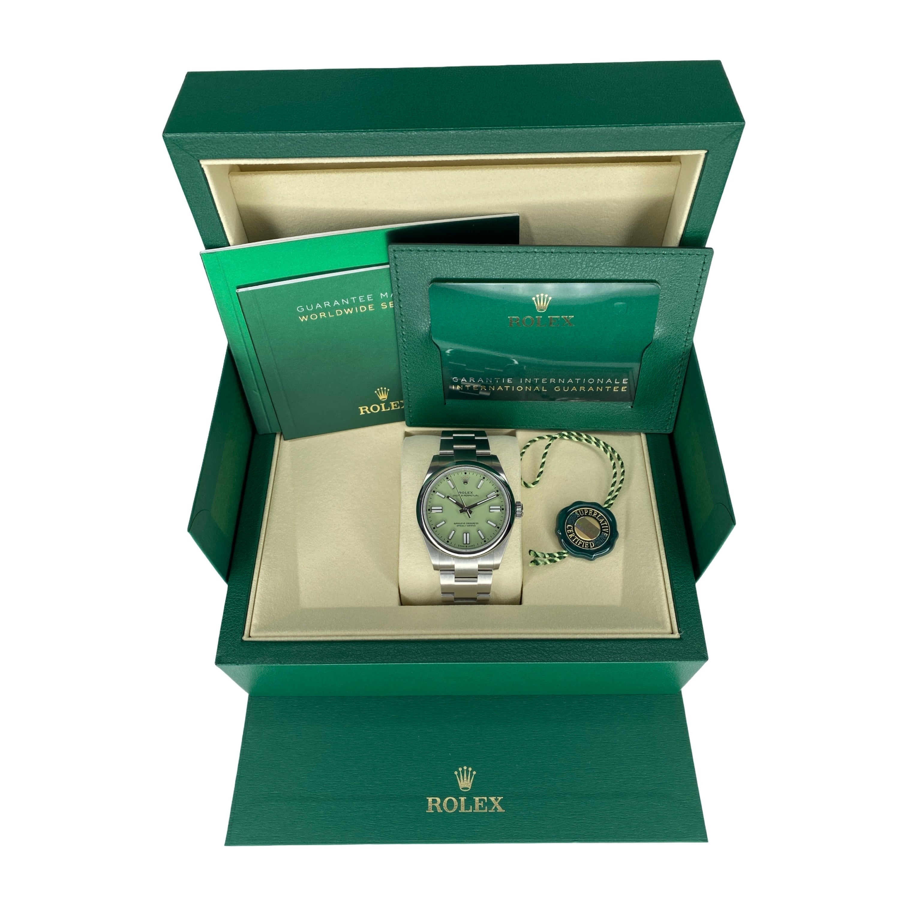 ROLEX OYSTER PERPETUAL 36 126000 2022 FULL SET