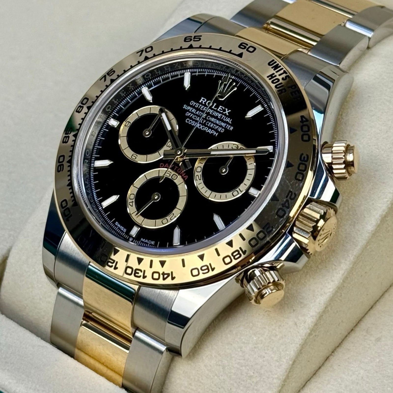 ROLEX COSMOGRAPH DAYTONA 126503 SCHWARZ 09/2025 NEU FULLSET