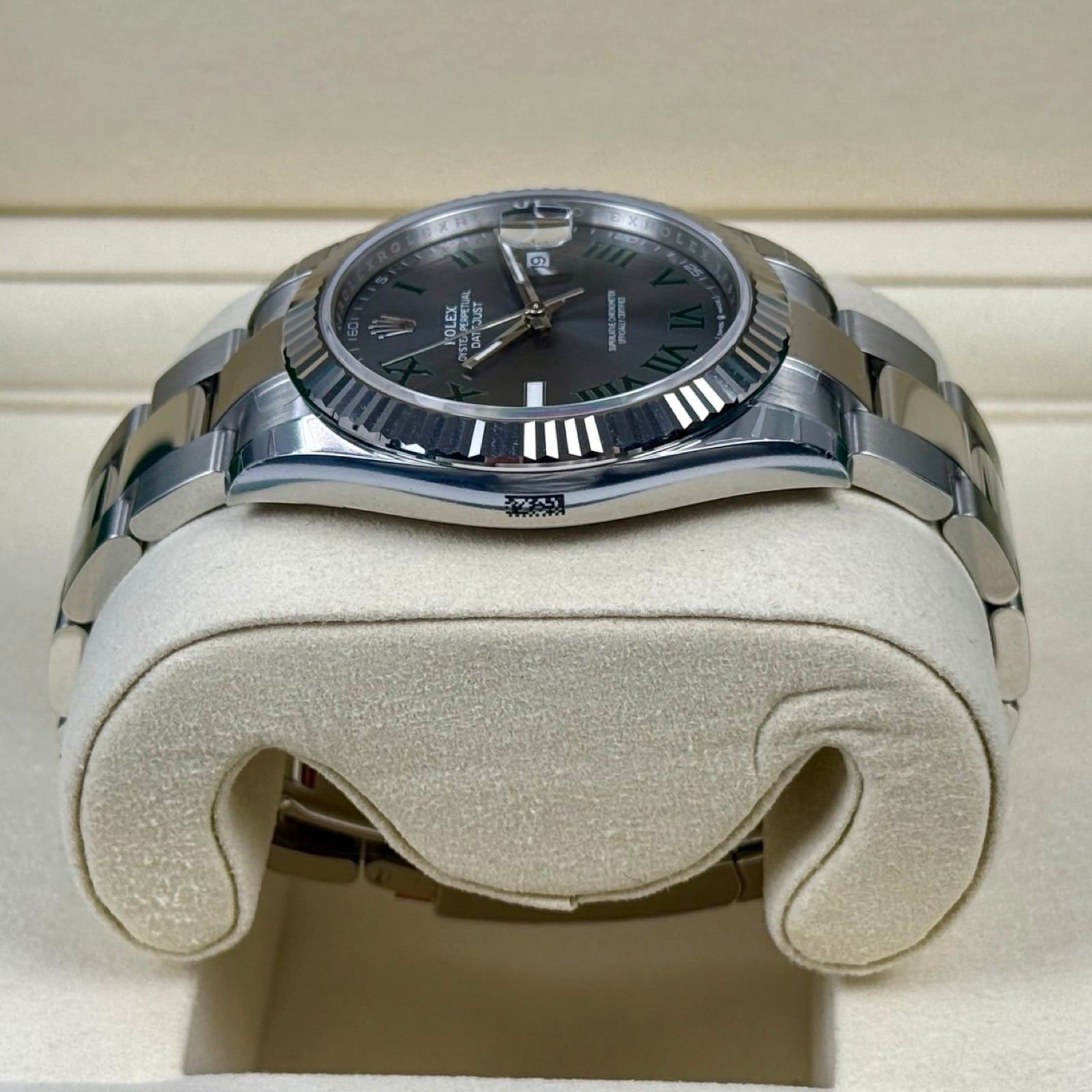 ROLEX DATEJUST 41 126334 OYSTER WIMBLEDON 01/2026 NEU FULLSET