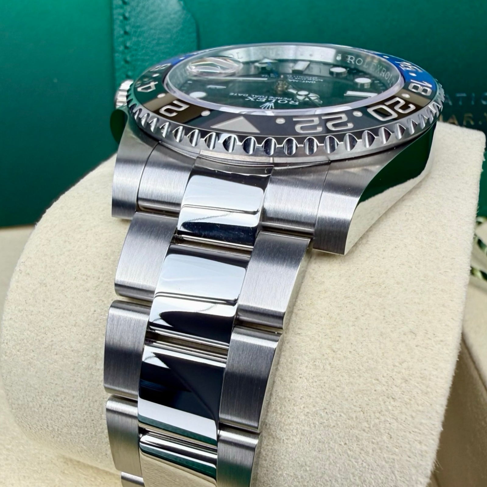 ROLEX GMT-MASTER II 126710BLNR BATMAN 12/2025 NEU FULLSET