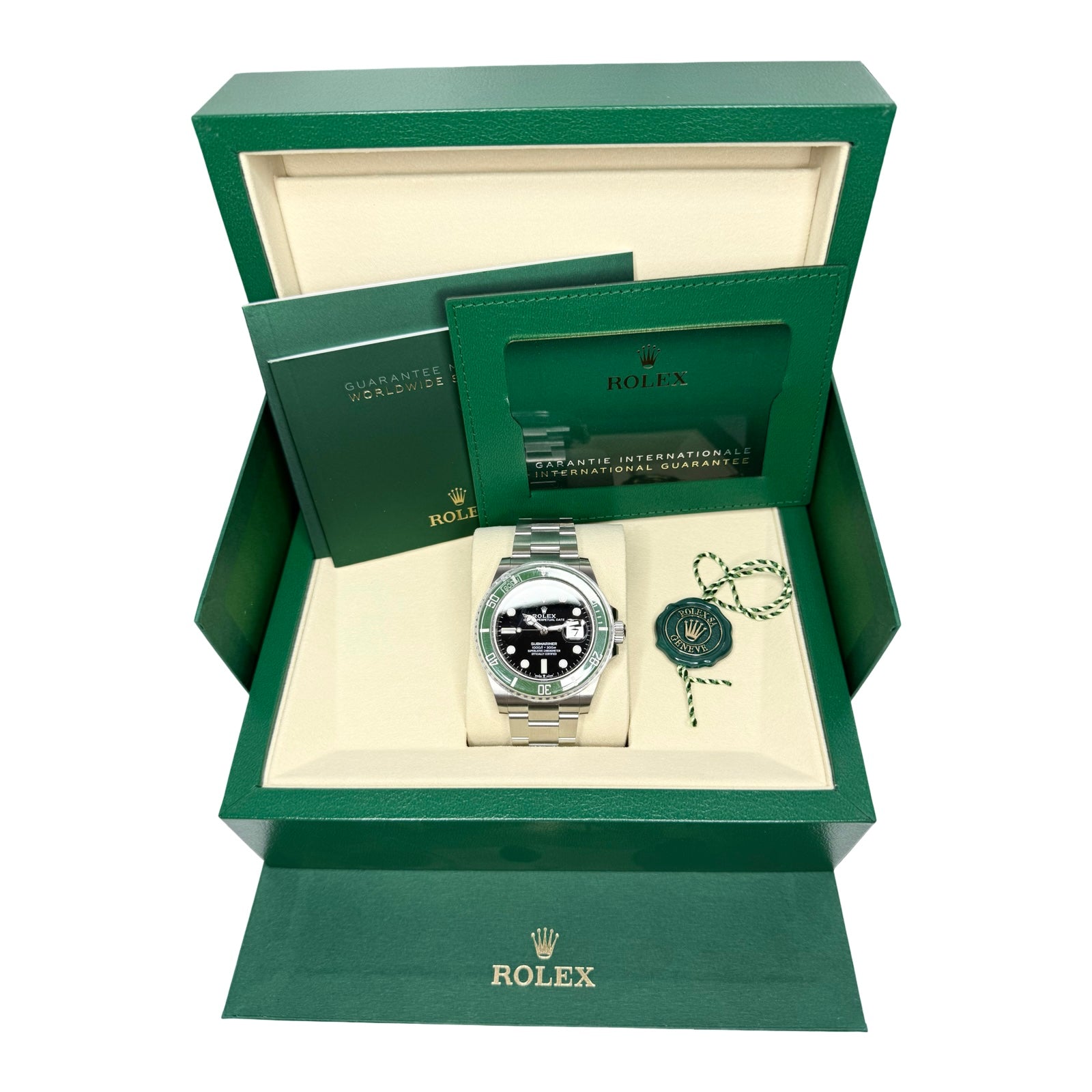 ROLEX SUBMARINER DATE 126610LV "STARBUCKS" 08/2025 LC100 NEW FULLSET