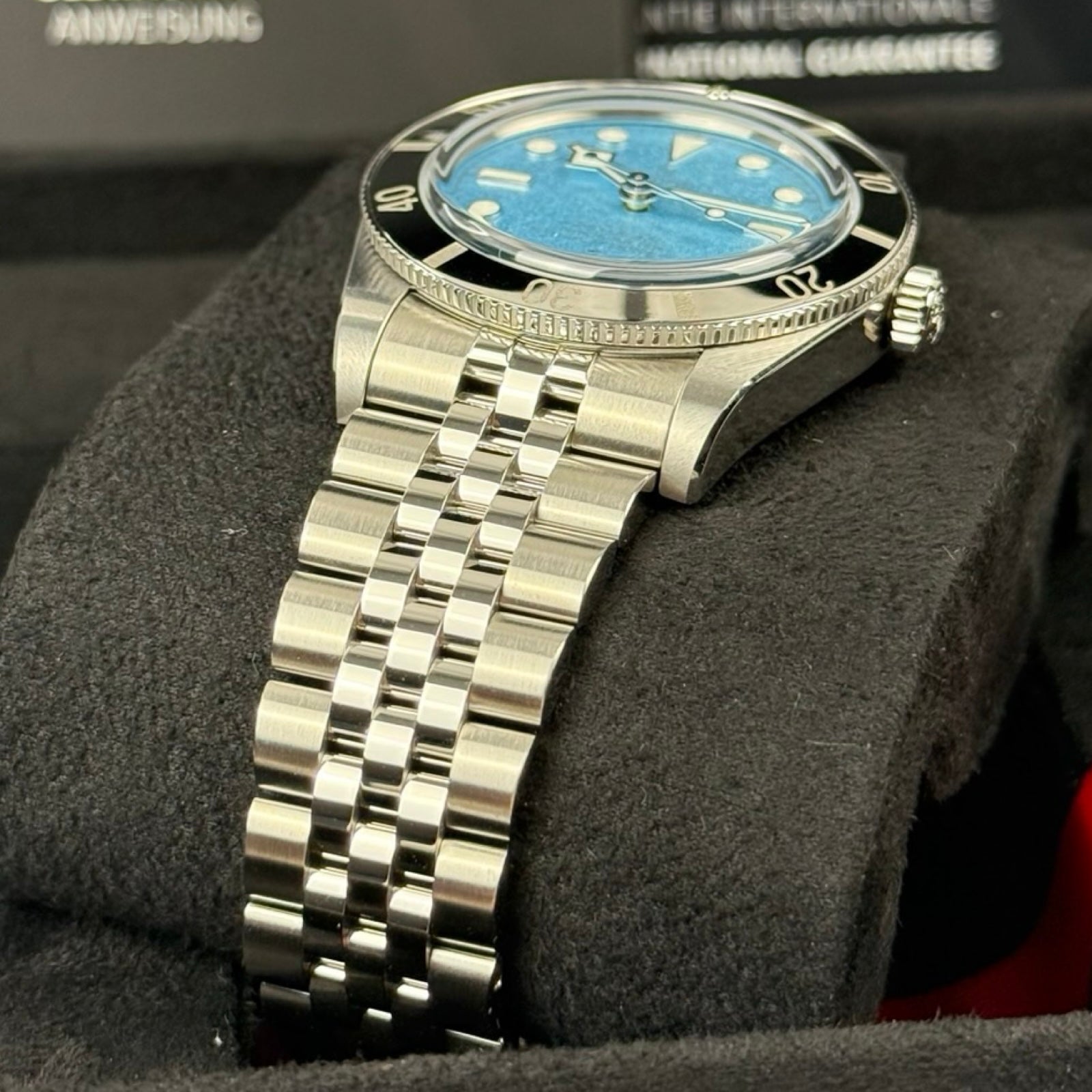 TUDOR BLACK BAY 54 LAGOON BLUE M79000 03/2026 LC100 NEU FULLSET