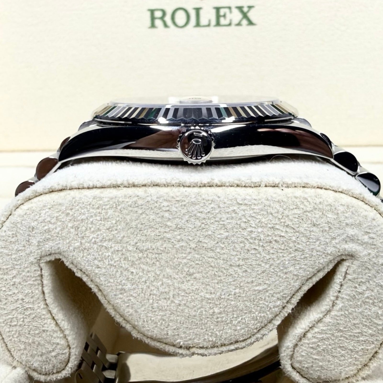 ROLEX DATEJUST 41 126334 RHODIUM GRAU JUBILEE 09/2024 FULLSET