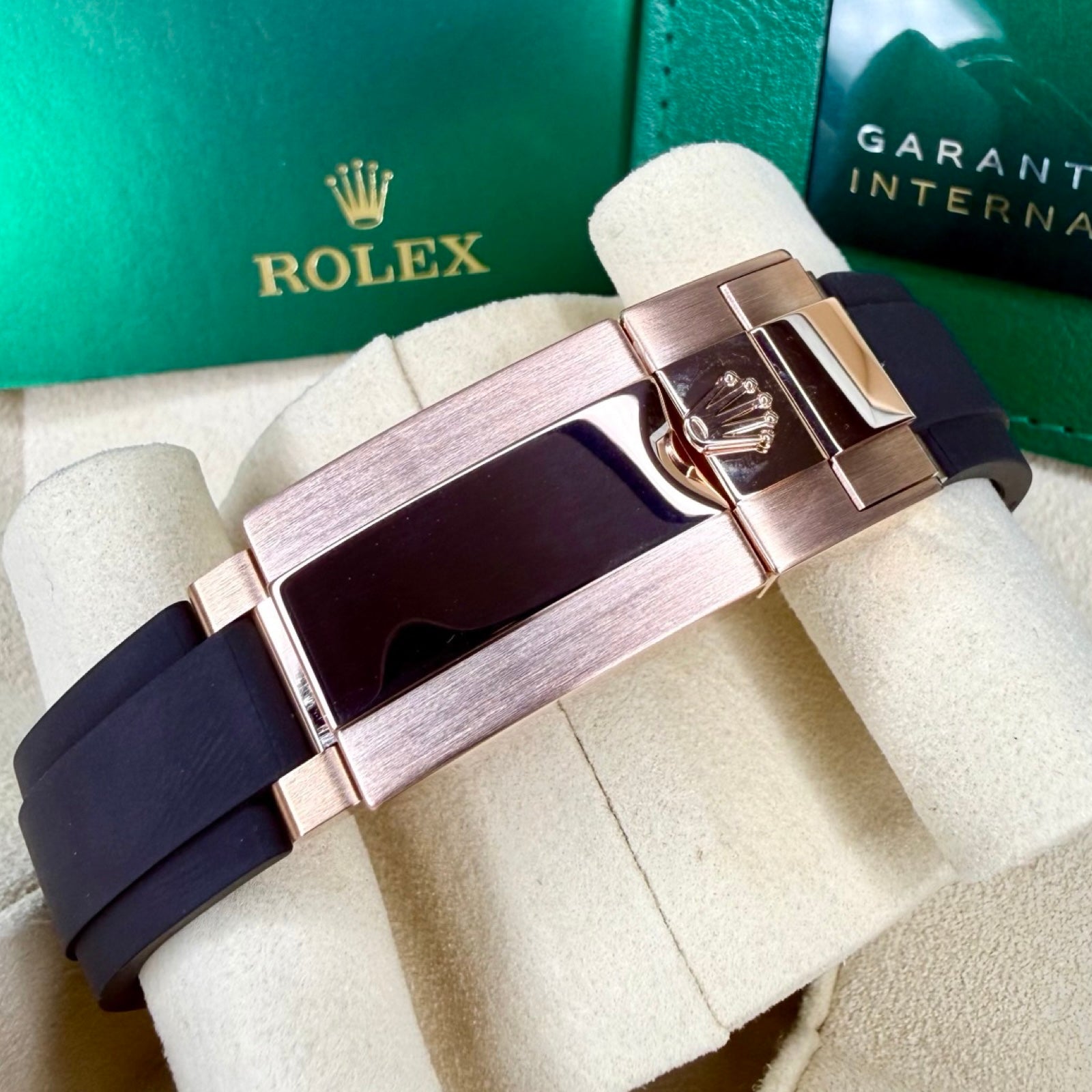 ROLEX DAYTONA OYSTERFLEX ROSÉGOLD 116515LN 12/2022 NEU FULLSET