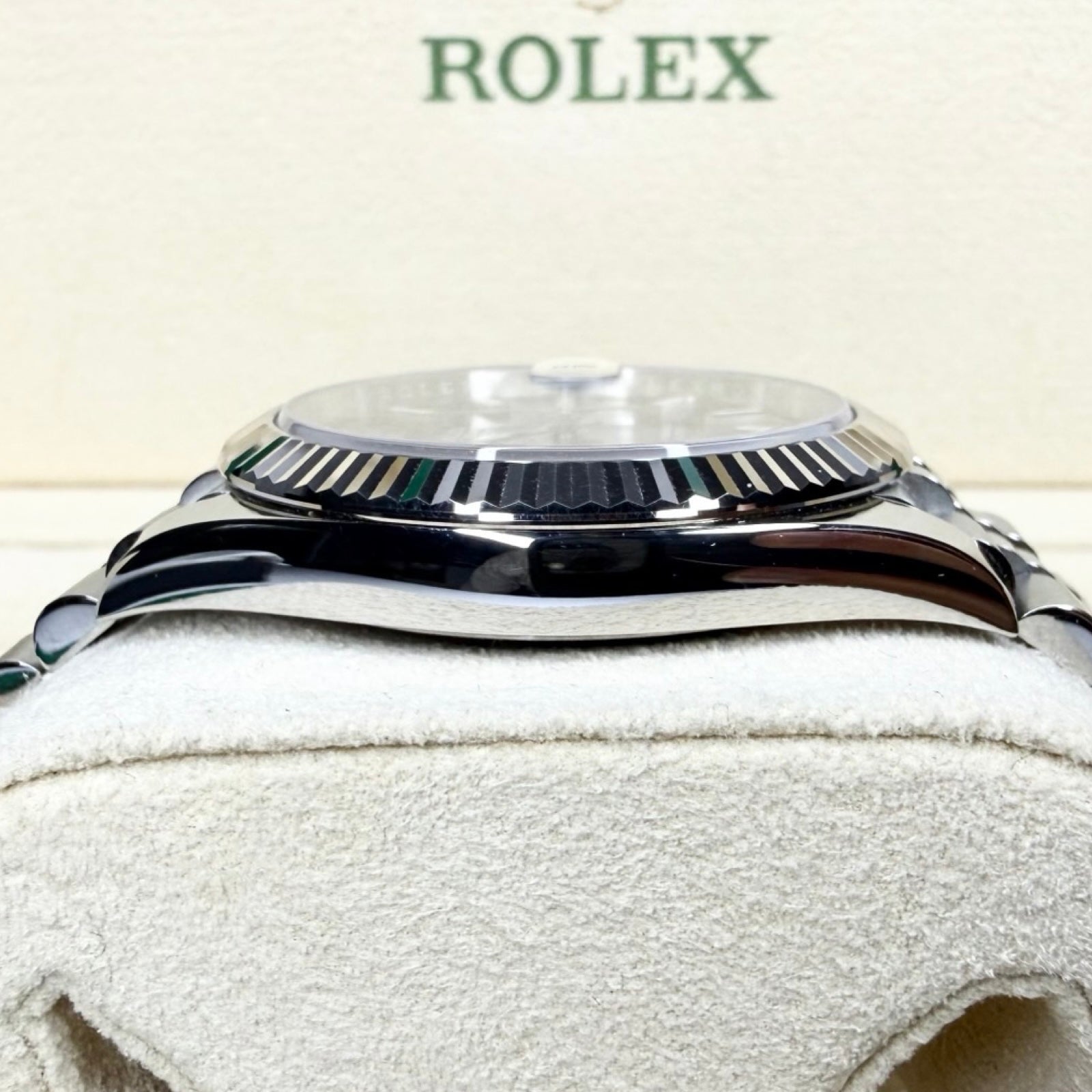 ROLEX DATEJUST 41 126334 RHODIUM GRAU JUBILEE 09/2024 FULLSET