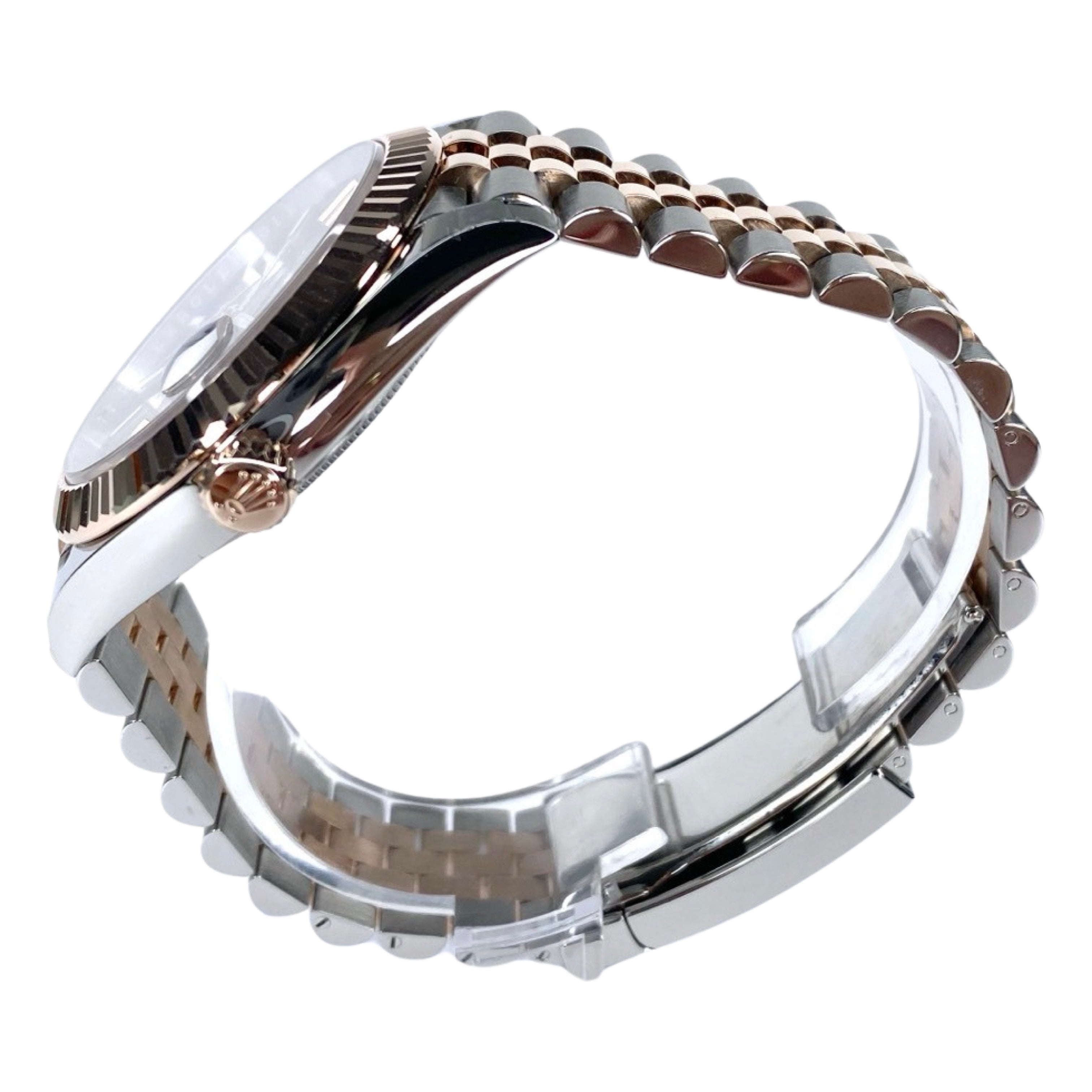 ROLEX DATEJUST 41 126331 STAHL/EVEROSE 09/2024 NEU FULLSET LC100