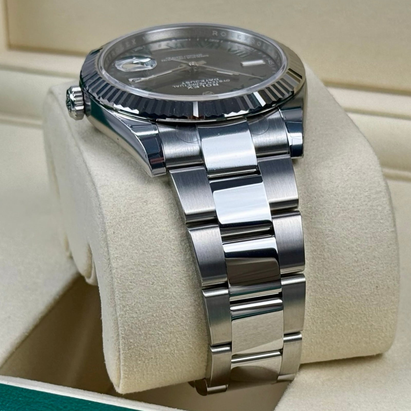 ROLEX DATEJUST 41 126334 OYSTER WIMBLEDON 01/2026 NEU FULLSET