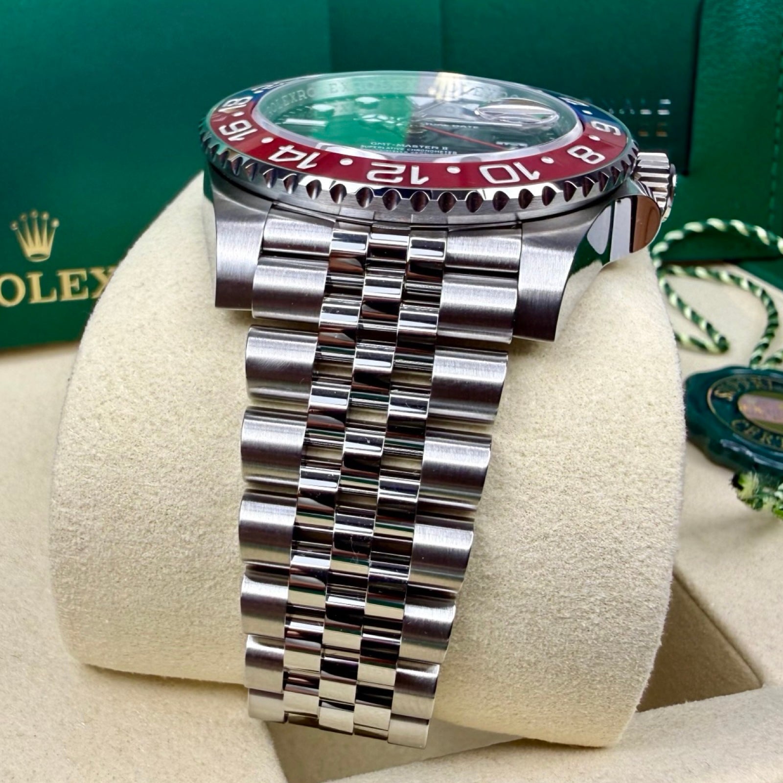 ROLEX GMT-MASTER II PEPSI 126710BLRO JUBILEE 2024 NEW FULLSET