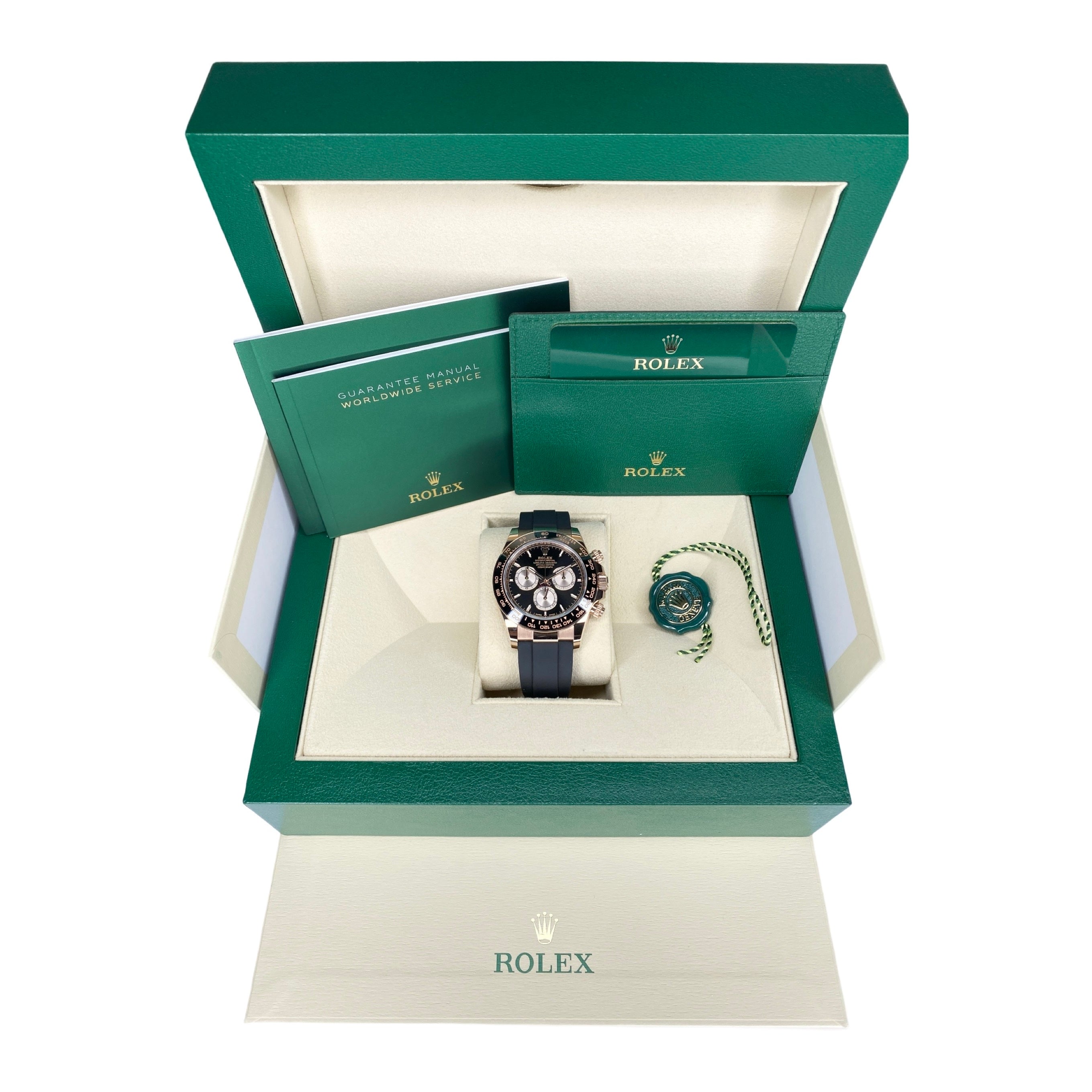 ROLEX DAYTONA OYSTERFLEX ROSÉGOLD 126515LN 08/2024 NEU FULLSET