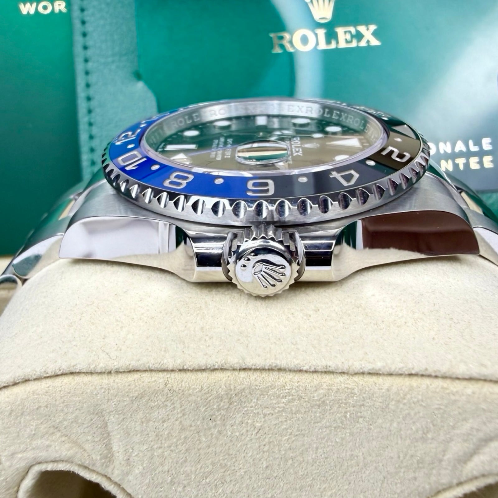 ROLEX GMT-MASTER II 126710BLNR BATMAN 12/2025 NEU FULLSET