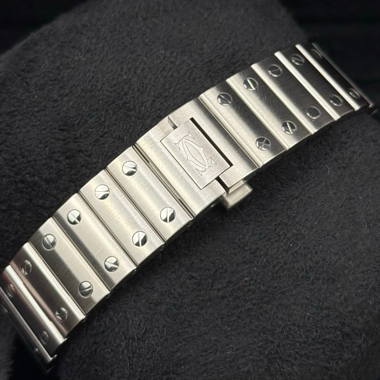 CARTIER SANTOS DE CARTIER WSSA0029 MEDIUM WEISS 01/2026 LC100 NEU FULLSET