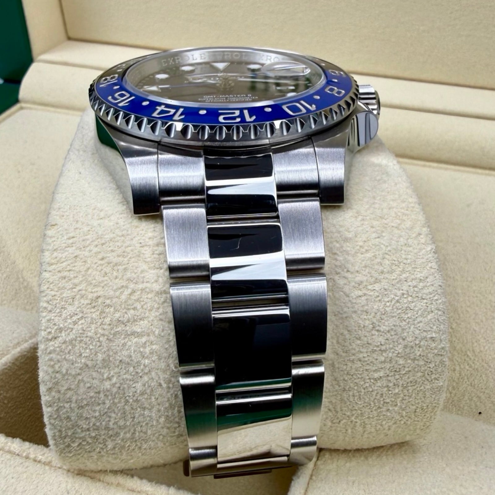 ROLEX GMT-MASTER II 126710BLNR BATMAN 09/2024 FULLSET