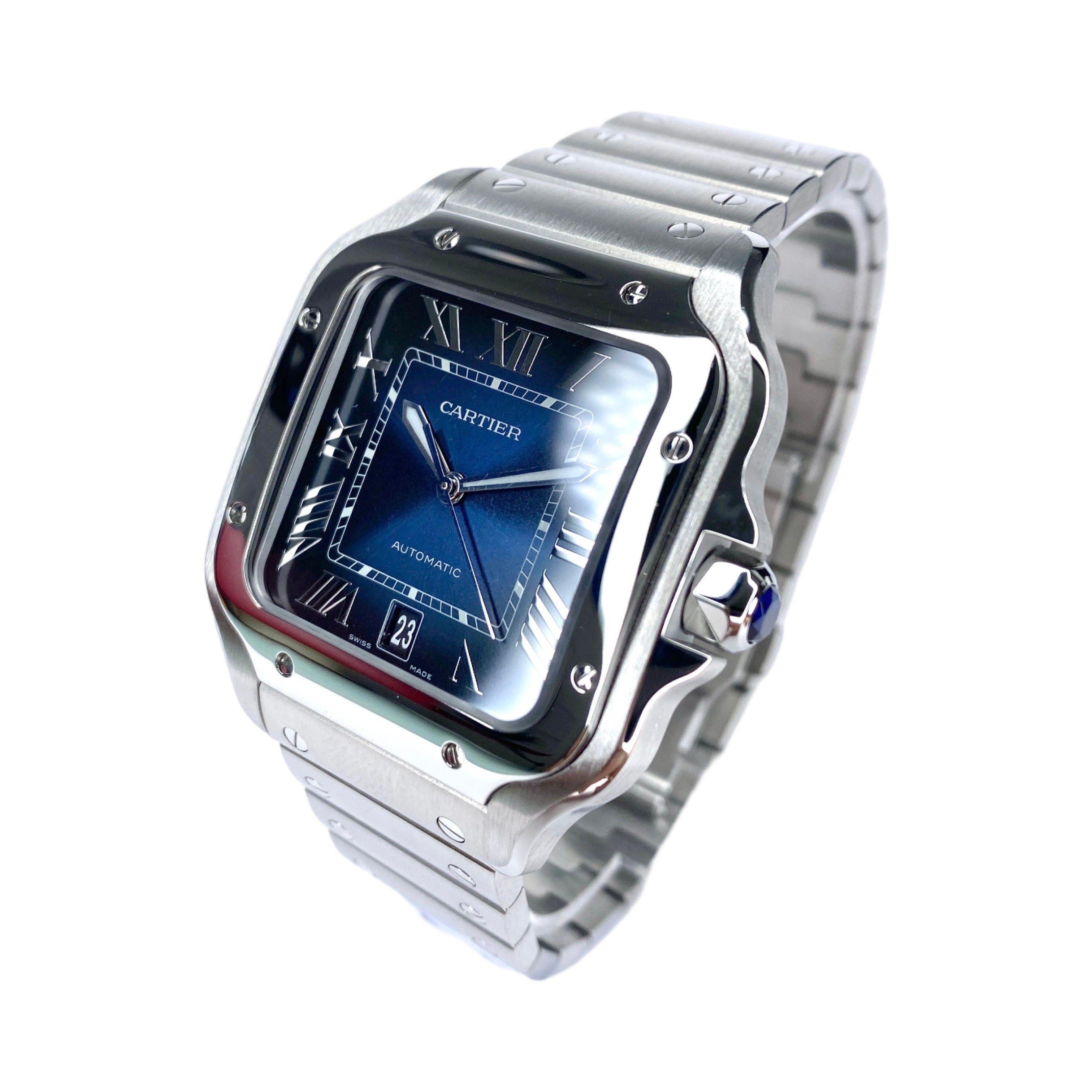 CARTIER SANTOS DE CARTIER WSSA0030 BLUE 2020 FULLSET