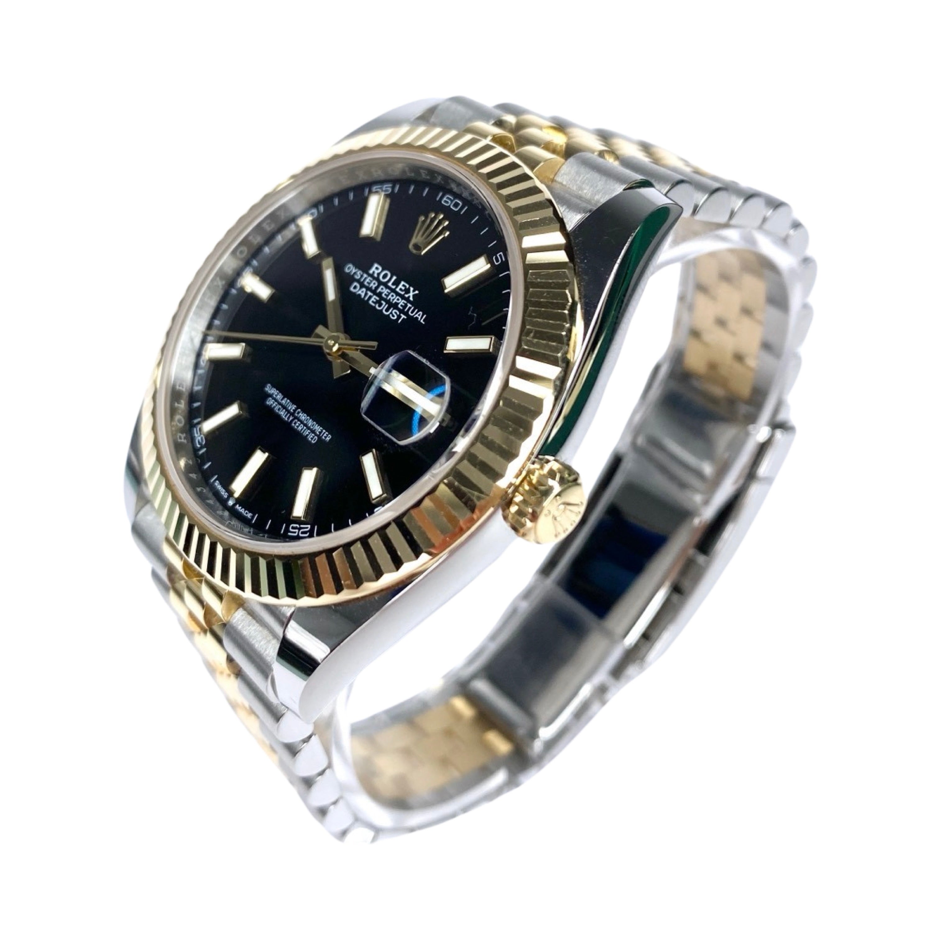 ROLEX DATEJUST 41 126334 2023 AZZURO FULL SET