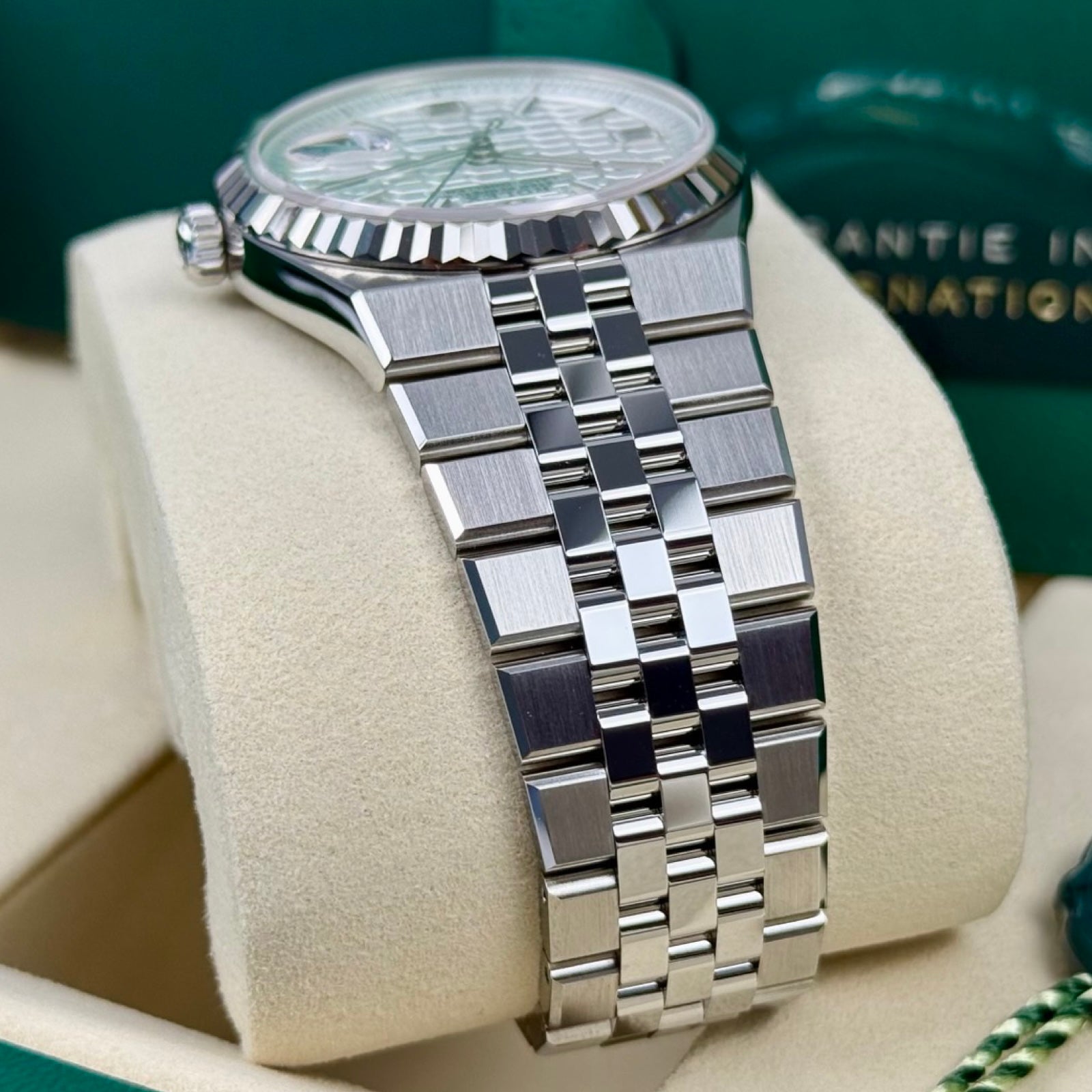 ROLEX LAND-DWELLER 36 STAHL 127234 03/2026 LC100 NEU FULLSET