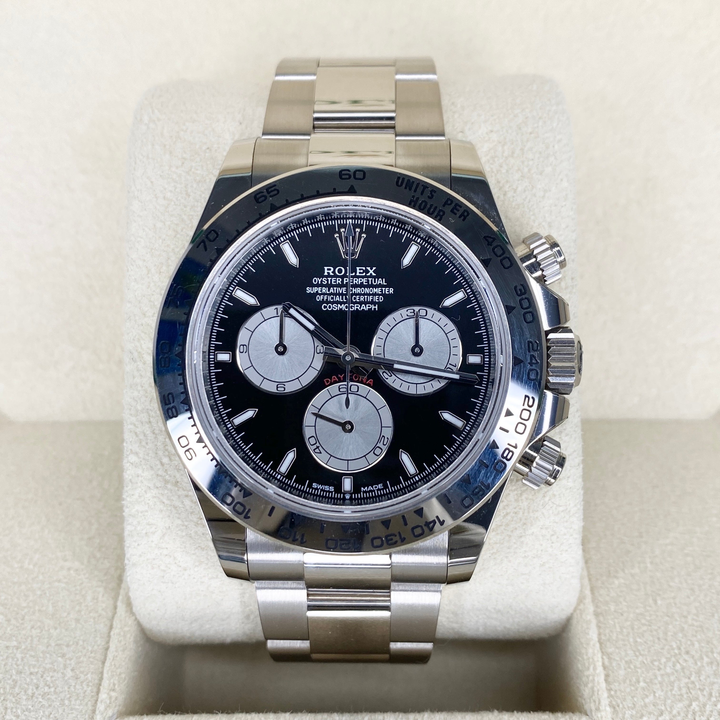 ROLEX DAYTONA 126505 EVEROSE BLACK 09/2023 NEW FULLSET