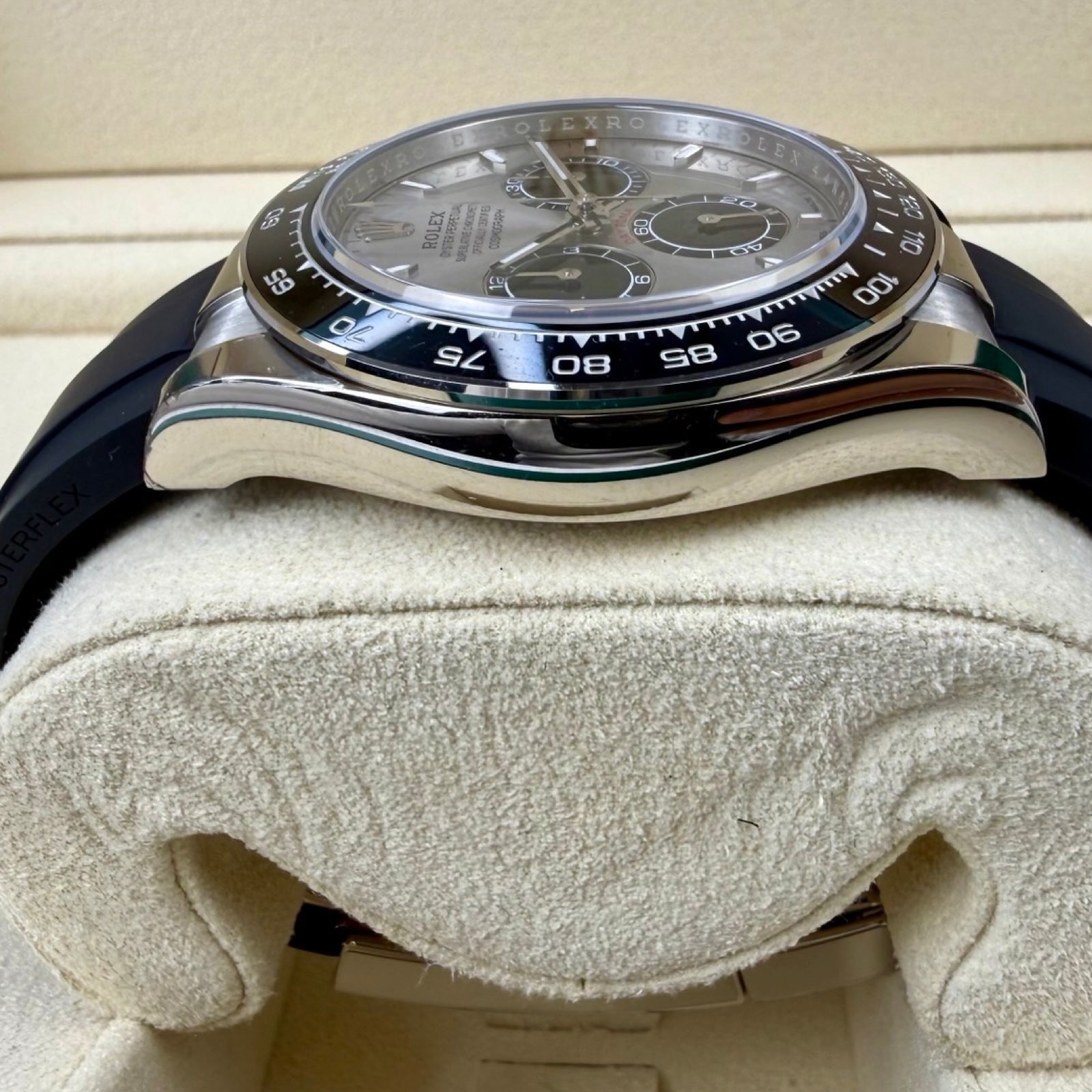 ROLEX COSMOGRAPH DAYTONA OYSTERFLEX 126519LN WEIßGOLD "GHOST" 09/2024 NEU FULLSET