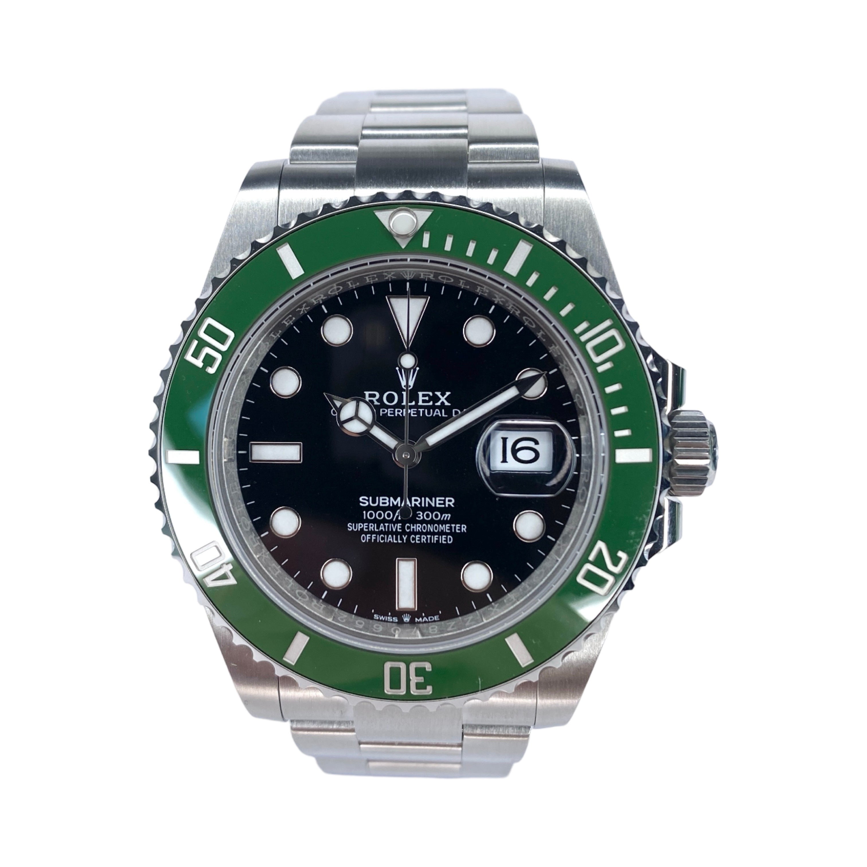ROLEX SUBMARINER DATE 126610LV "STARBUCKS" 08/2025 LC100 NEW FULLSET