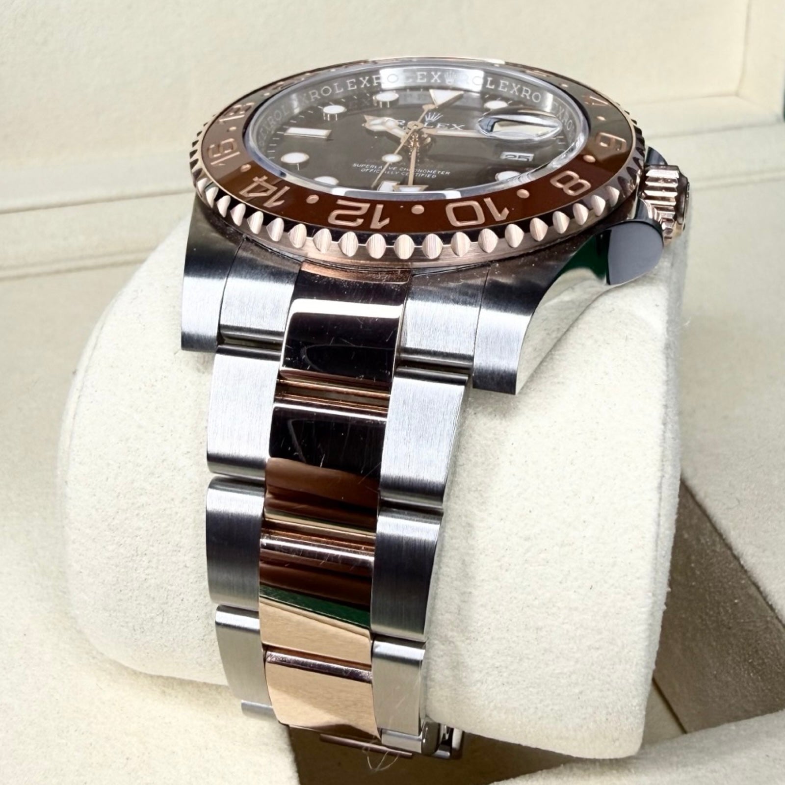 ROLEX GMT-MASTER II "ROOTBEER" 126711CHNR 06/2025 LC100 FULLSET