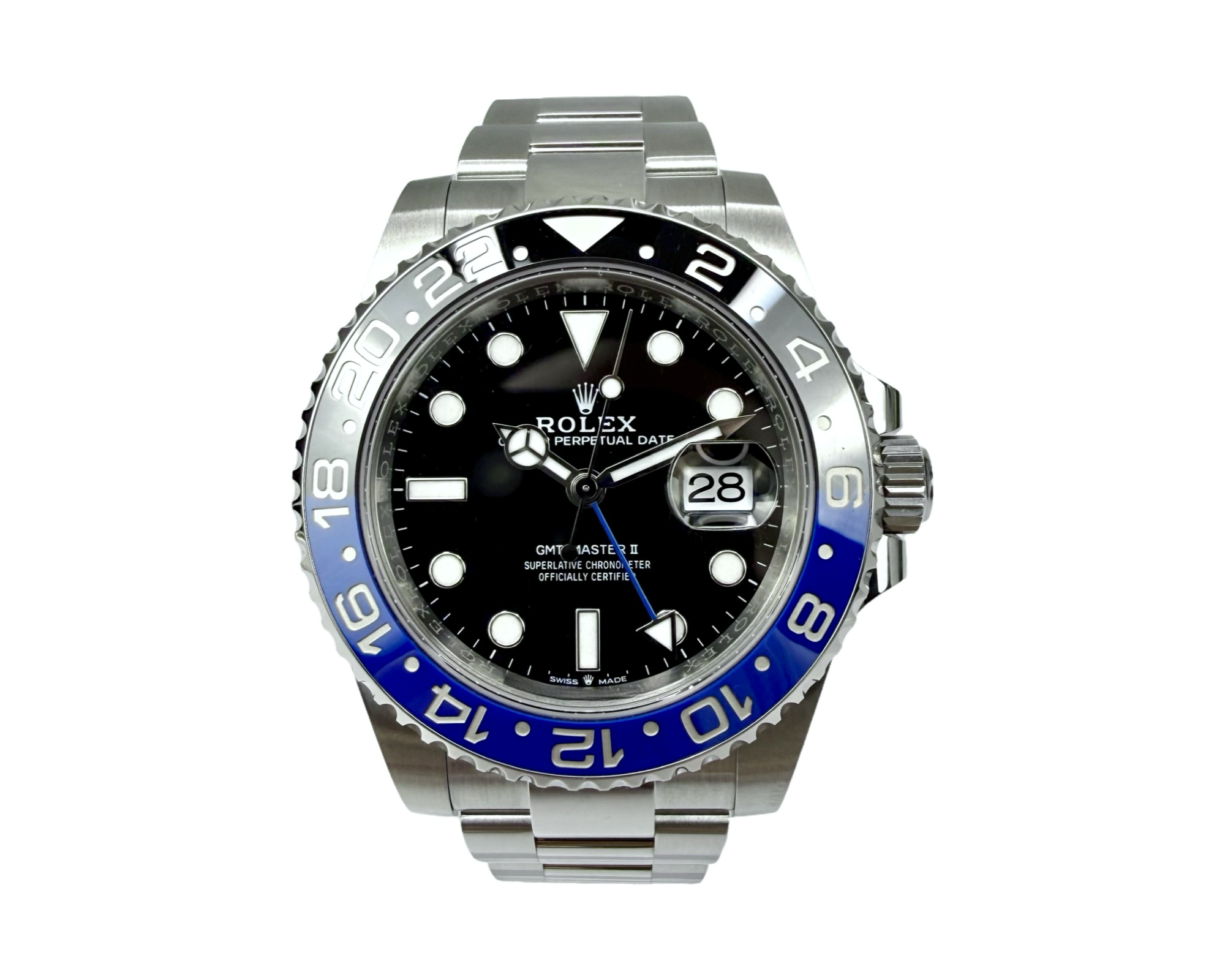 Rolex GMT-Master II Ref. 126710BLNR Batgirl – LC100, Neu, Fullset 03/2026 | Finer Things
