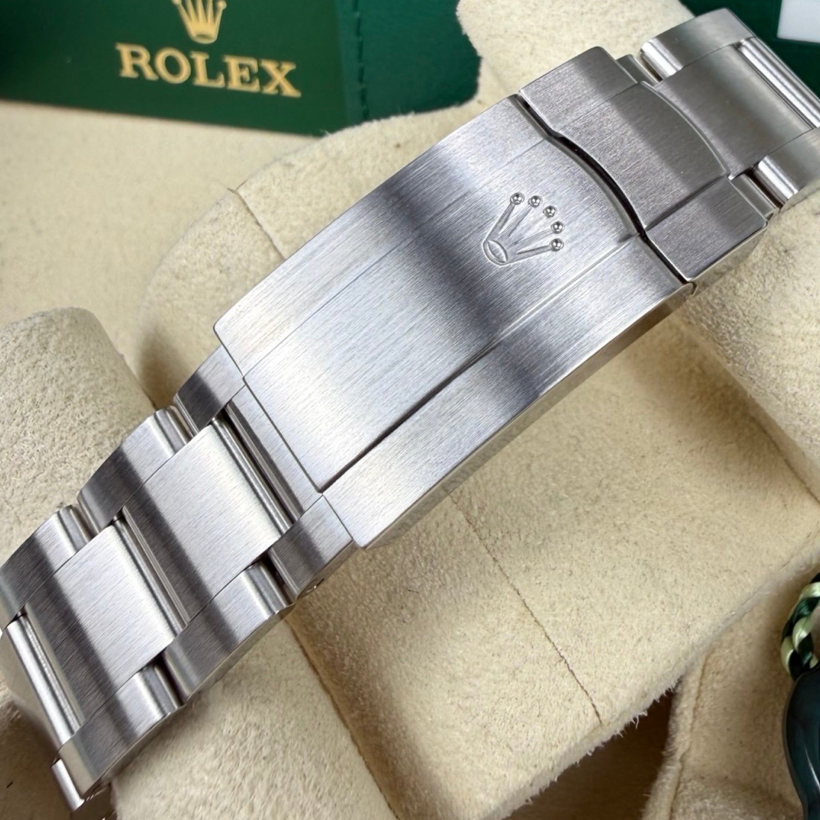 ROLEX AIR-KING 116900 12/2017 WIE NEU FULLSET