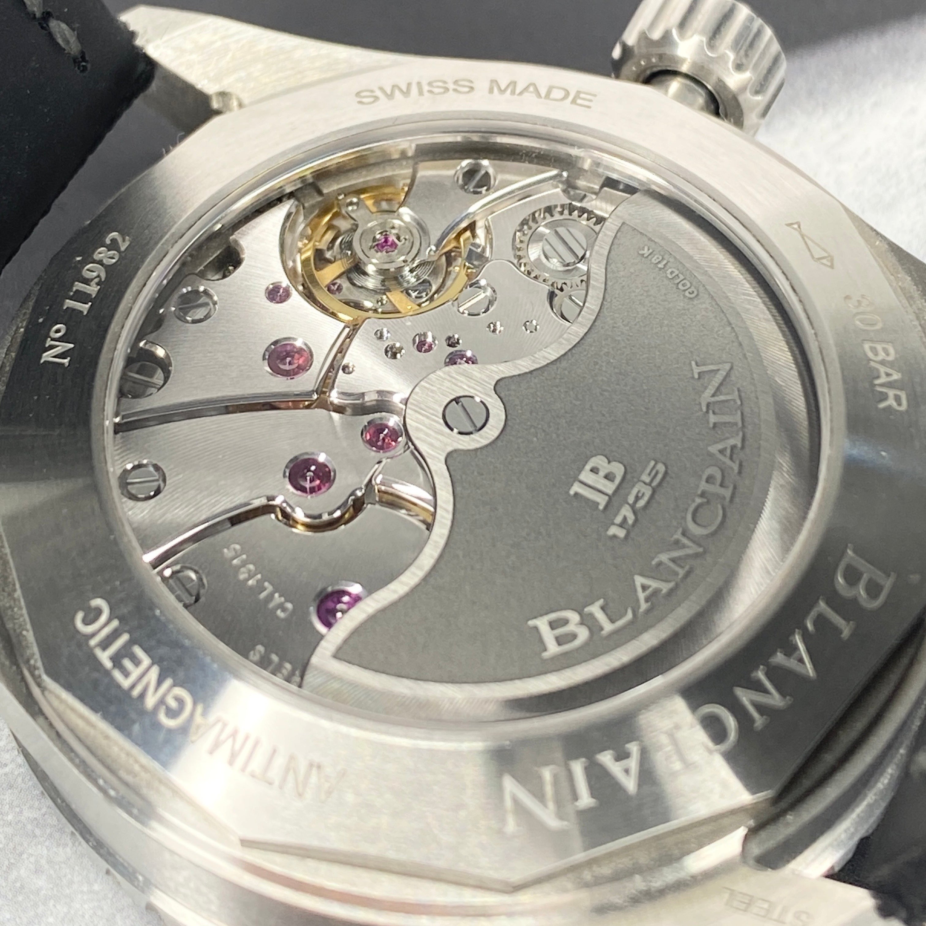 BLANCPAIN FIFTY FATHOMS BATHYSCAPHE 5000-1110-NABA 09/2022 FULLSET