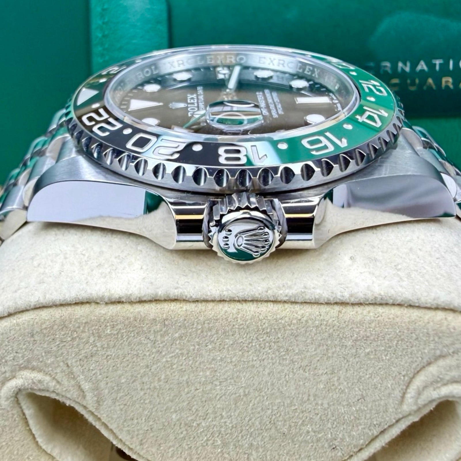 ROLEX GMT-MASTER II SPRITE 126720VTNR JUBILEE 10/2025 LC100 NEU FULLSET