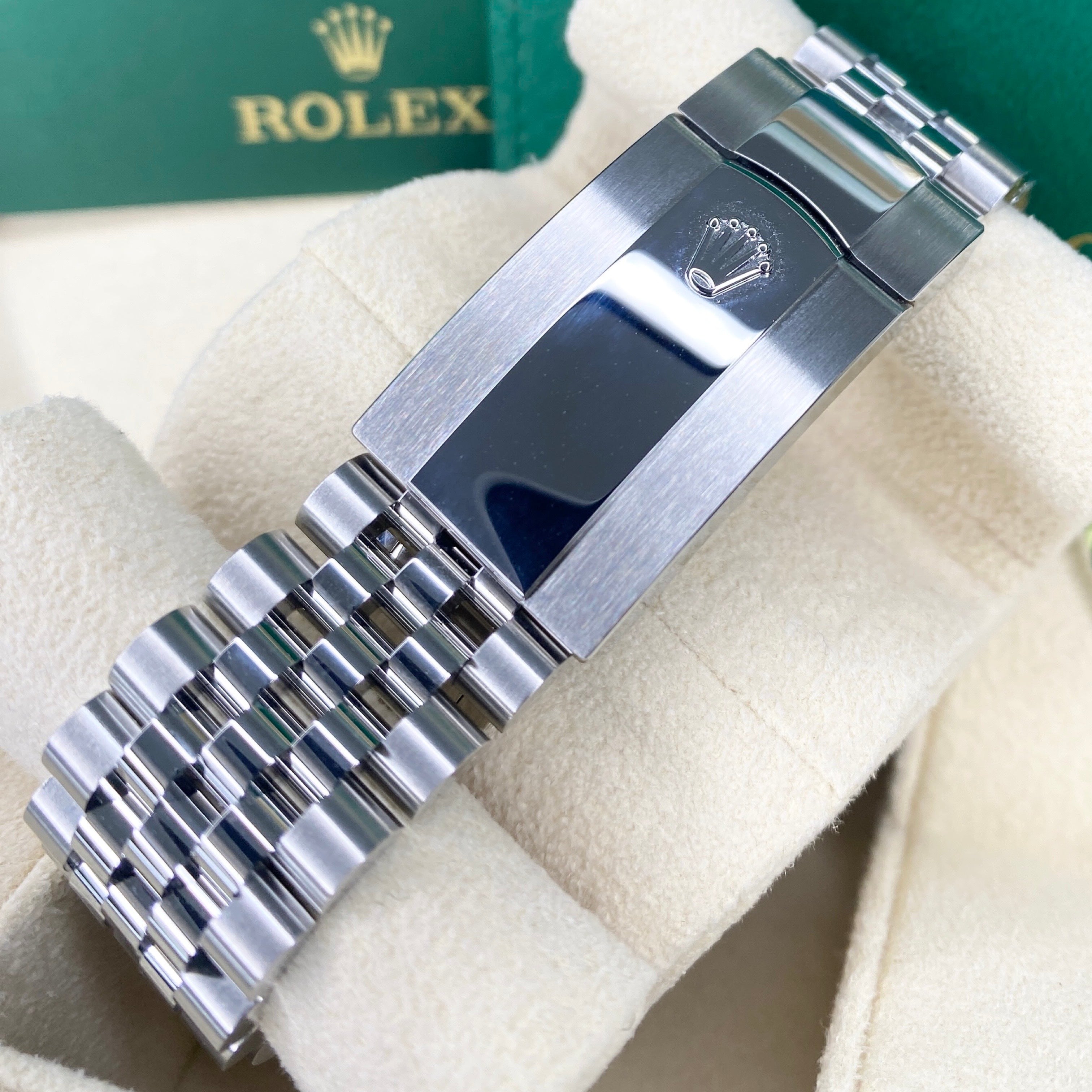 ROLEX SKY-DWELLER 336934 04/2024 GRÜN JUBILEE NEU FULLSET