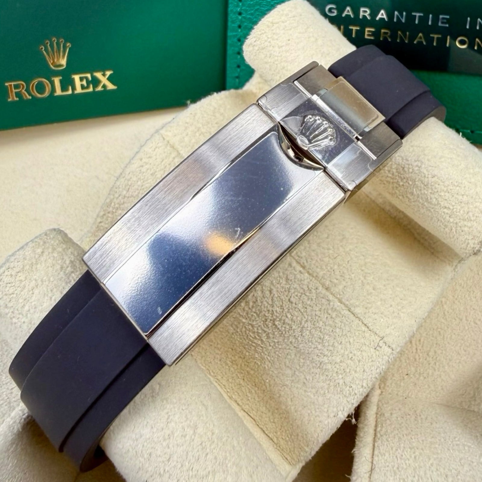 ROLEX COSMOGRAPH DAYTONA OYSTERFLEX 126519LN WEIßGOLD "GHOST" 09/2024 NEU FULLSET