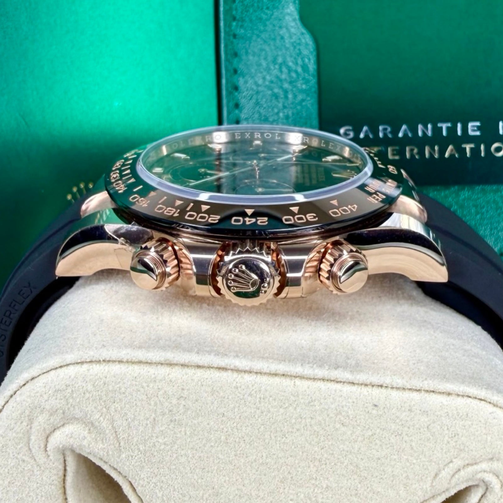 ROLEX DAYTONA OYSTERFLEX ROSÉGOLD 116515LN 12/2022 NEU FULLSET