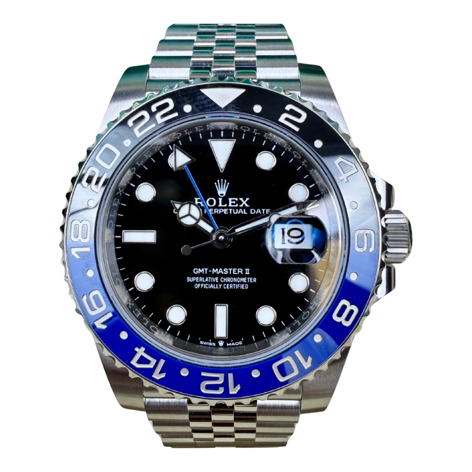 ROLEX GMT-MASTER II 126710BLNR BATGIRL 2024 NEW FULLSET