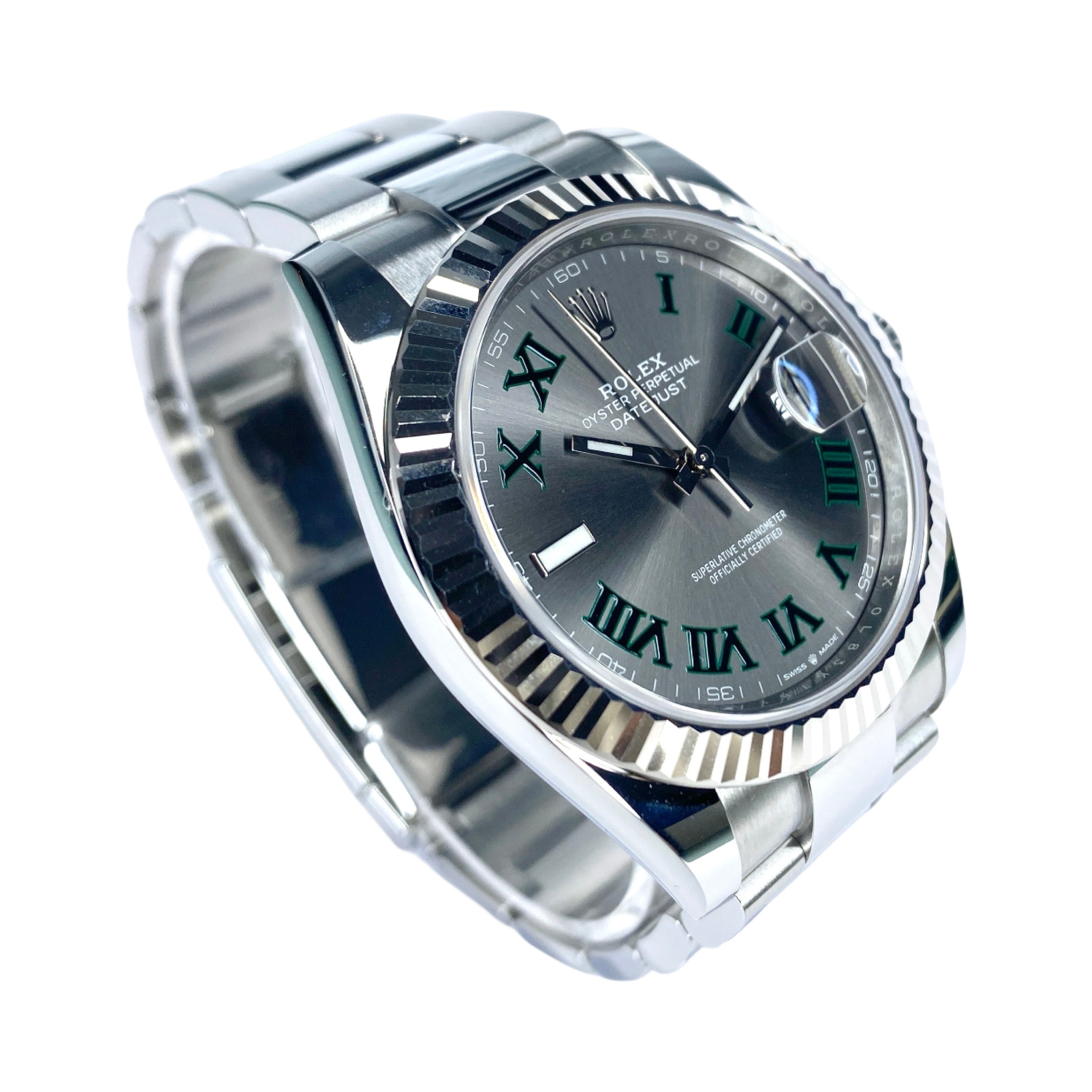 ROLEX DATEJUST 41 126334 2023 AZZURO FULL SET