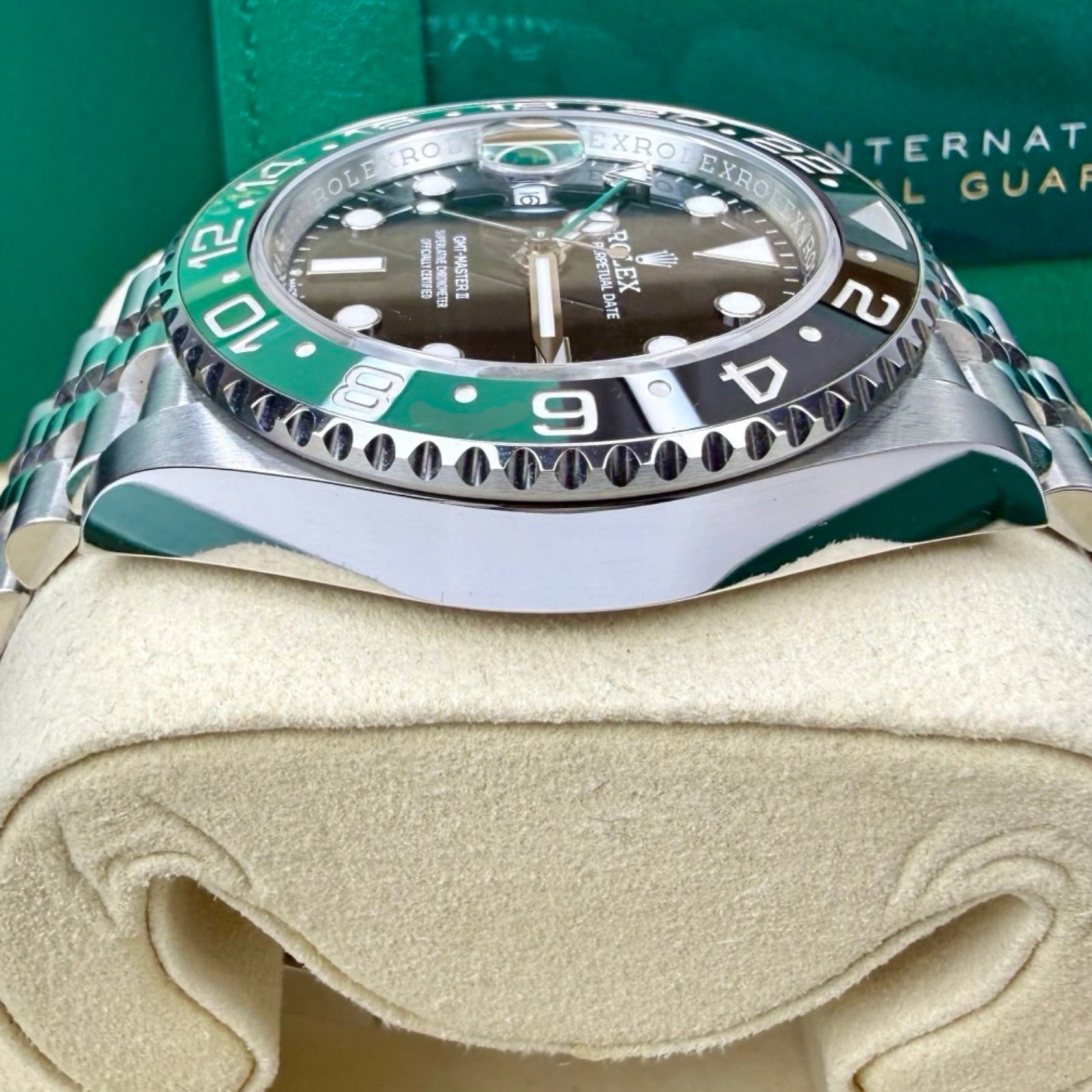 ROLEX GMT-MASTER II SPRITE 126720VTNR JUBILEE 10/2025 LC100 NEU FULLSET