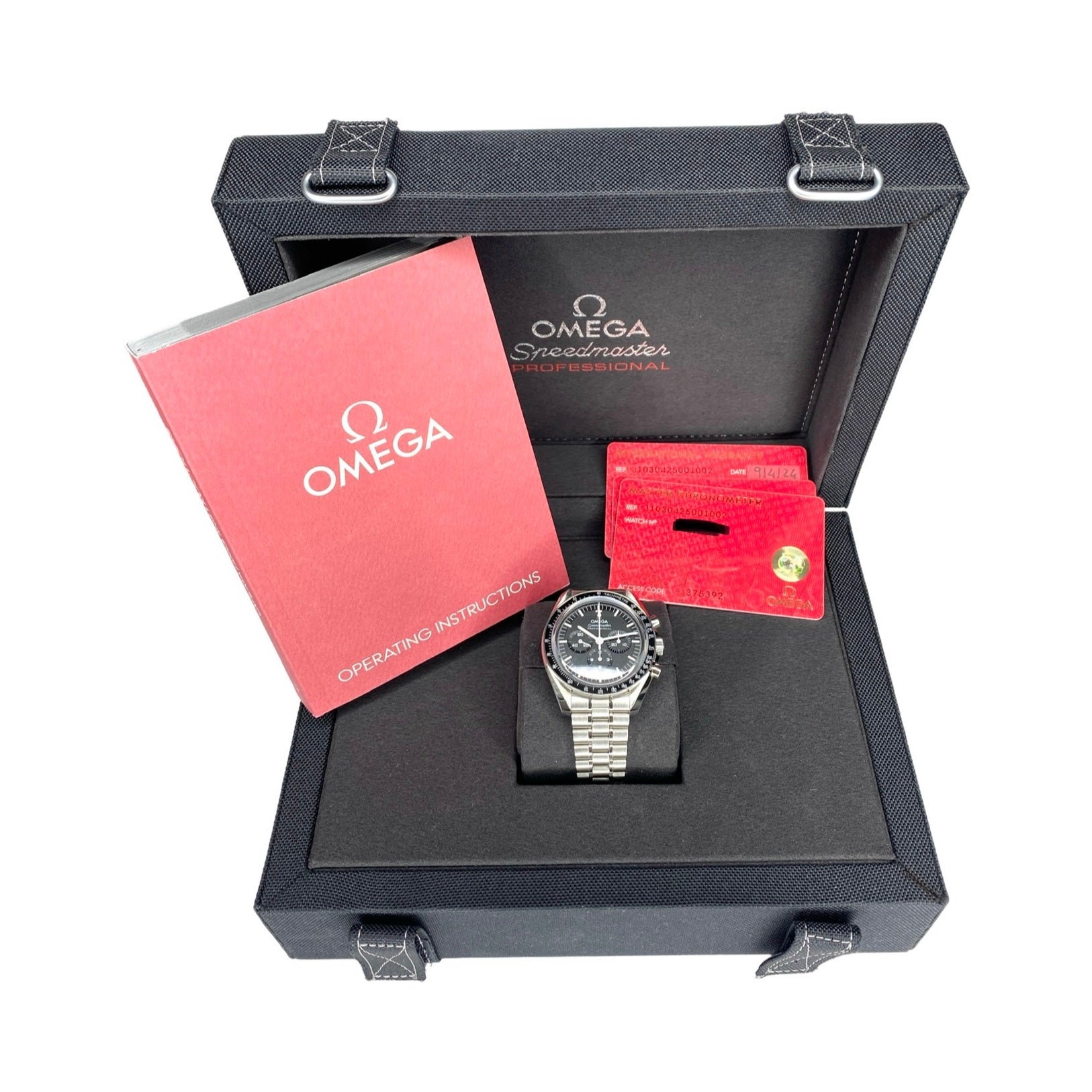 OMEGA SPEEDMASTER PROFESSIONAL MOONWATCH 310.30.42.50.01.002 04/2024 FULLSET