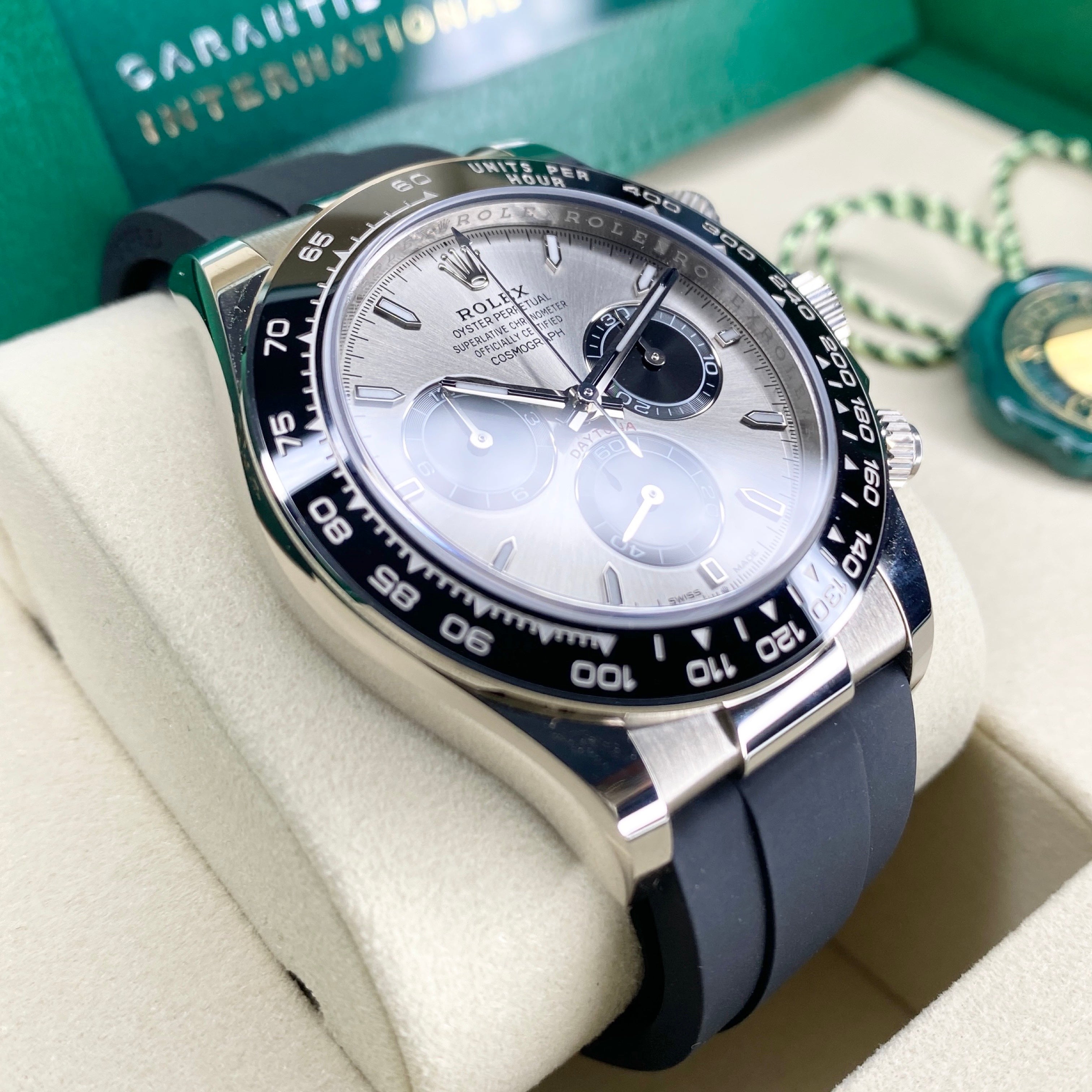 ROLEX DAYTONA 126505 EVEROSE BLACK 09/2023 NEW FULLSET 