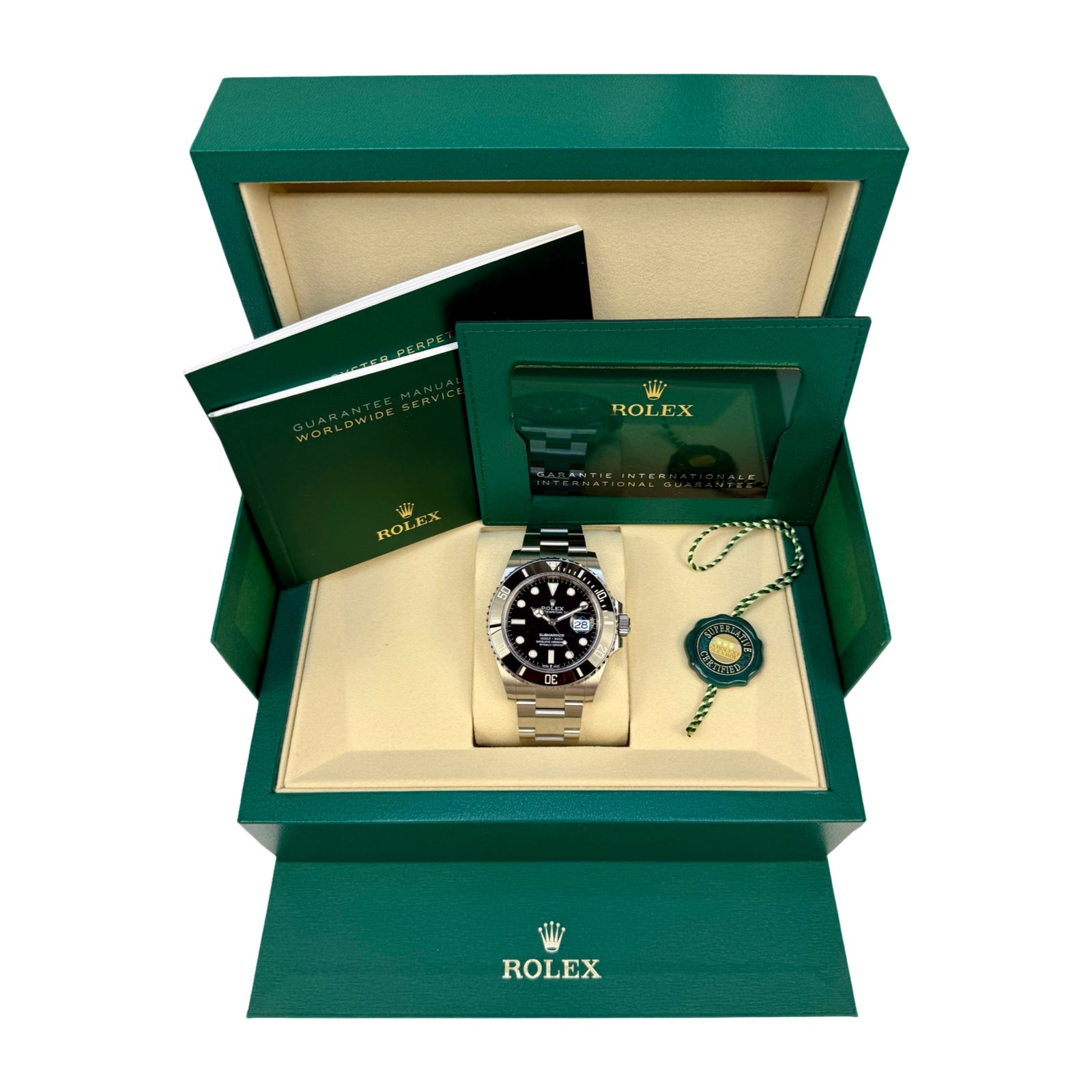 ROLEX SUBMARINER DATE 126610LN 01/2026 NEU FULLSET