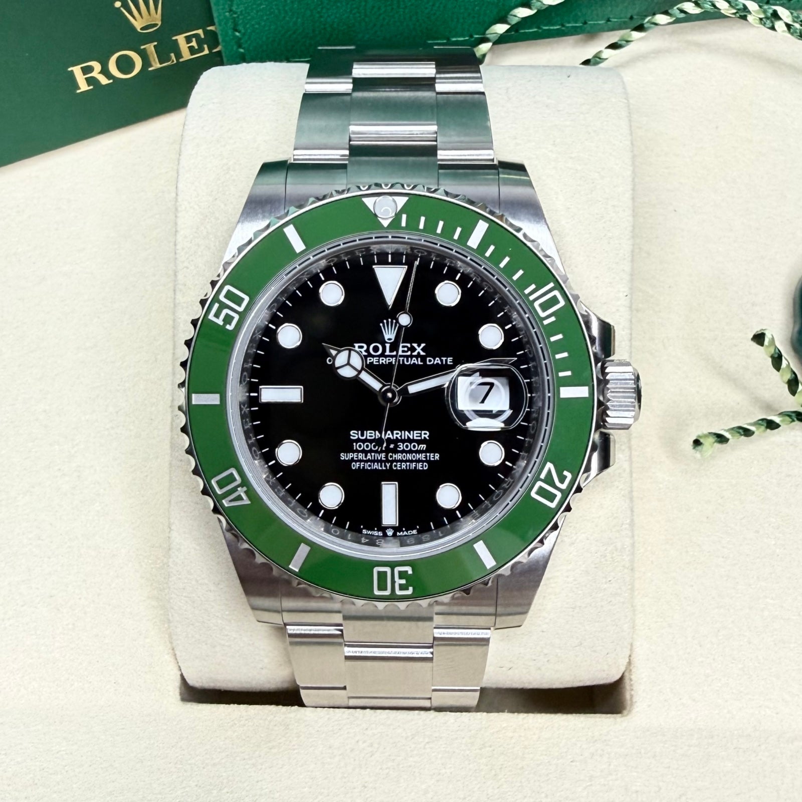 ROLEX SUBMARINER DATE 126610LV "STARBUCKS" 02/2026 NEU FULLSET