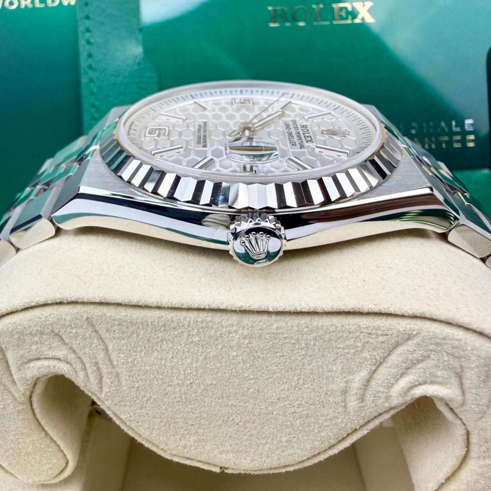 ROLEX LAND-DWELLER 40 STAHL 127334 12/2025 NEU FULLSET