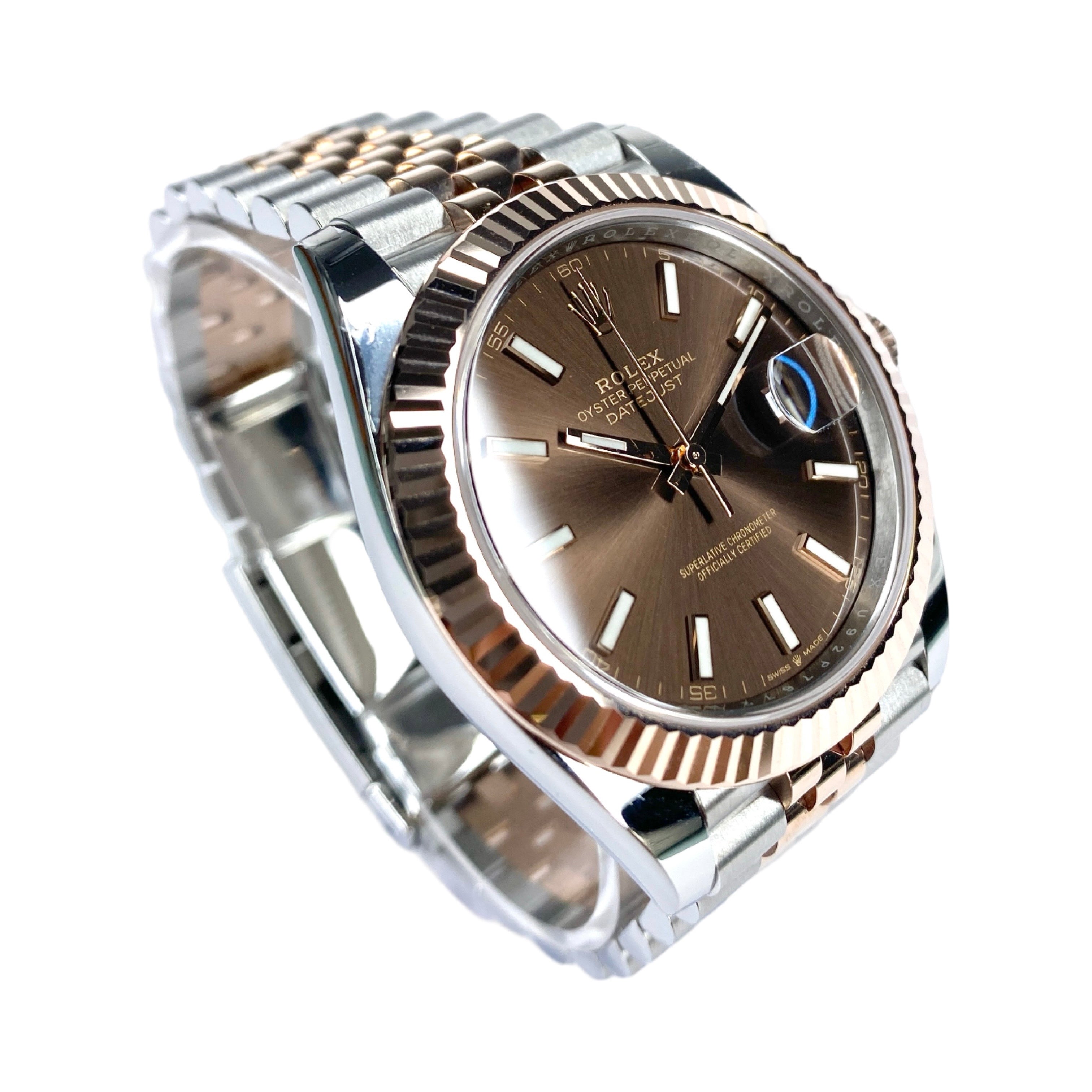 ROLEX DATEJUST 41 126334 2023 AZZURO FULL SET