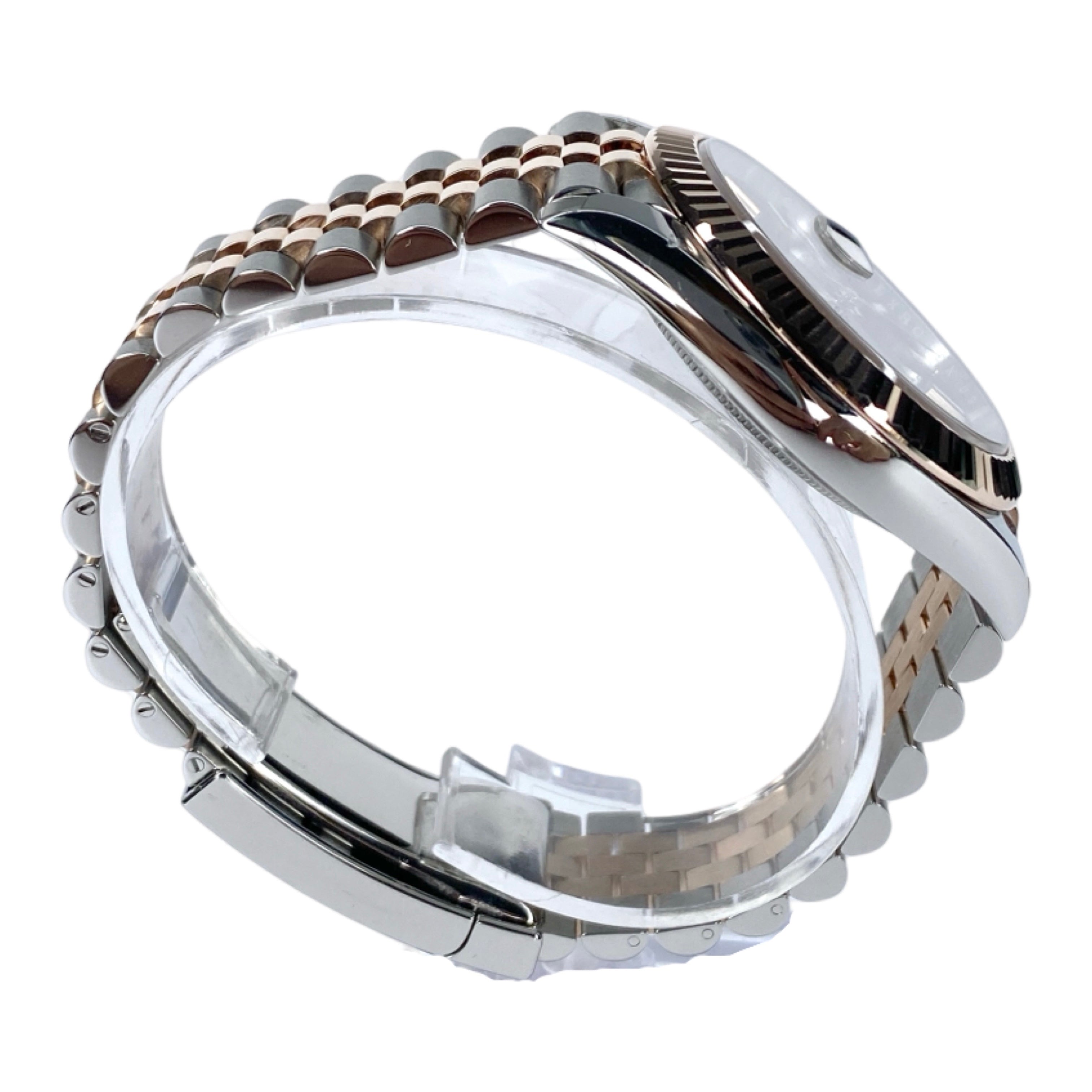 ROLEX DATEJUST 41 126331 STAHL/EVEROSE 09/2024 NEU FULLSET LC100