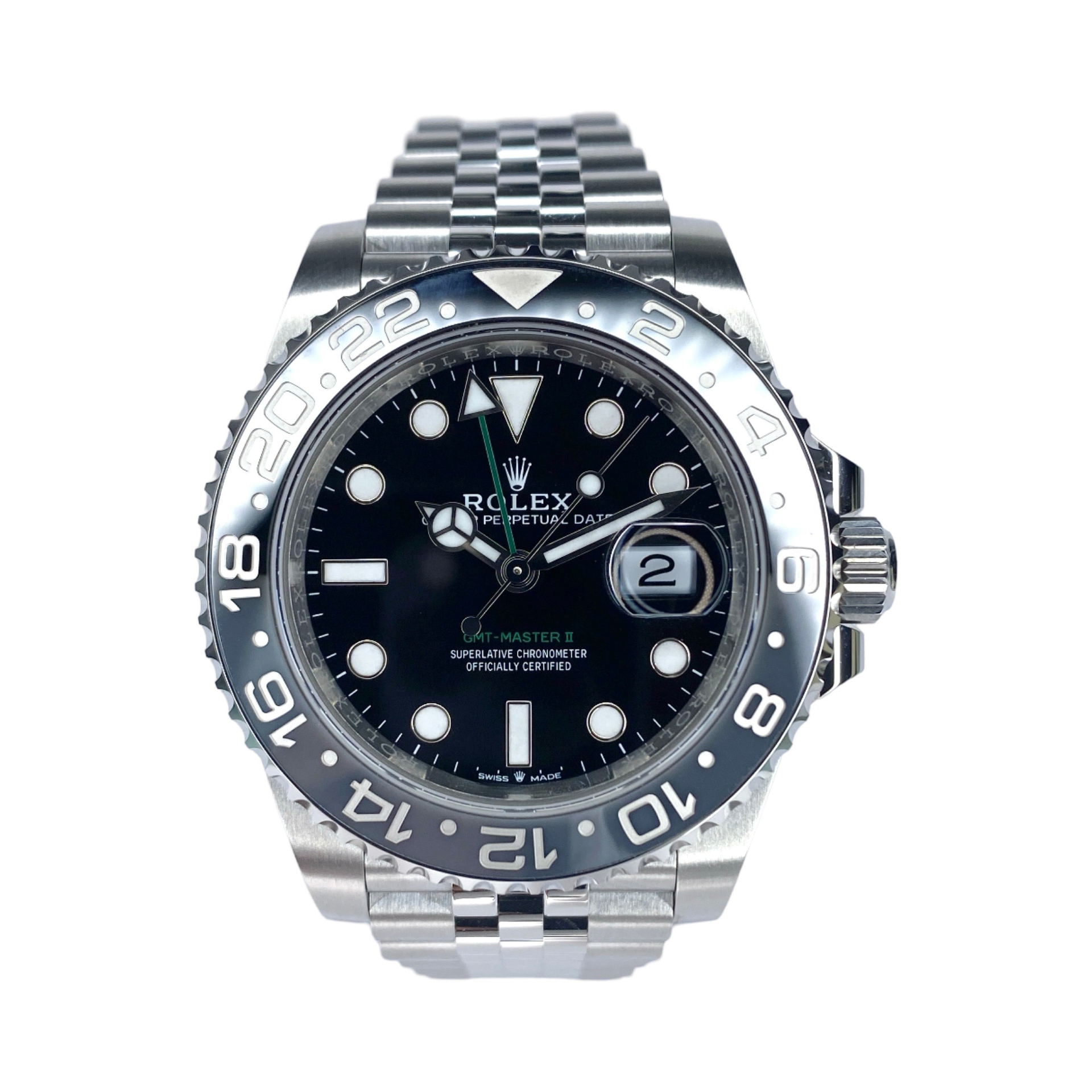 ROLEX GMT-MASTER II PEPSI 126710BLRO JUBILEE 2024 NEW FULLSET 