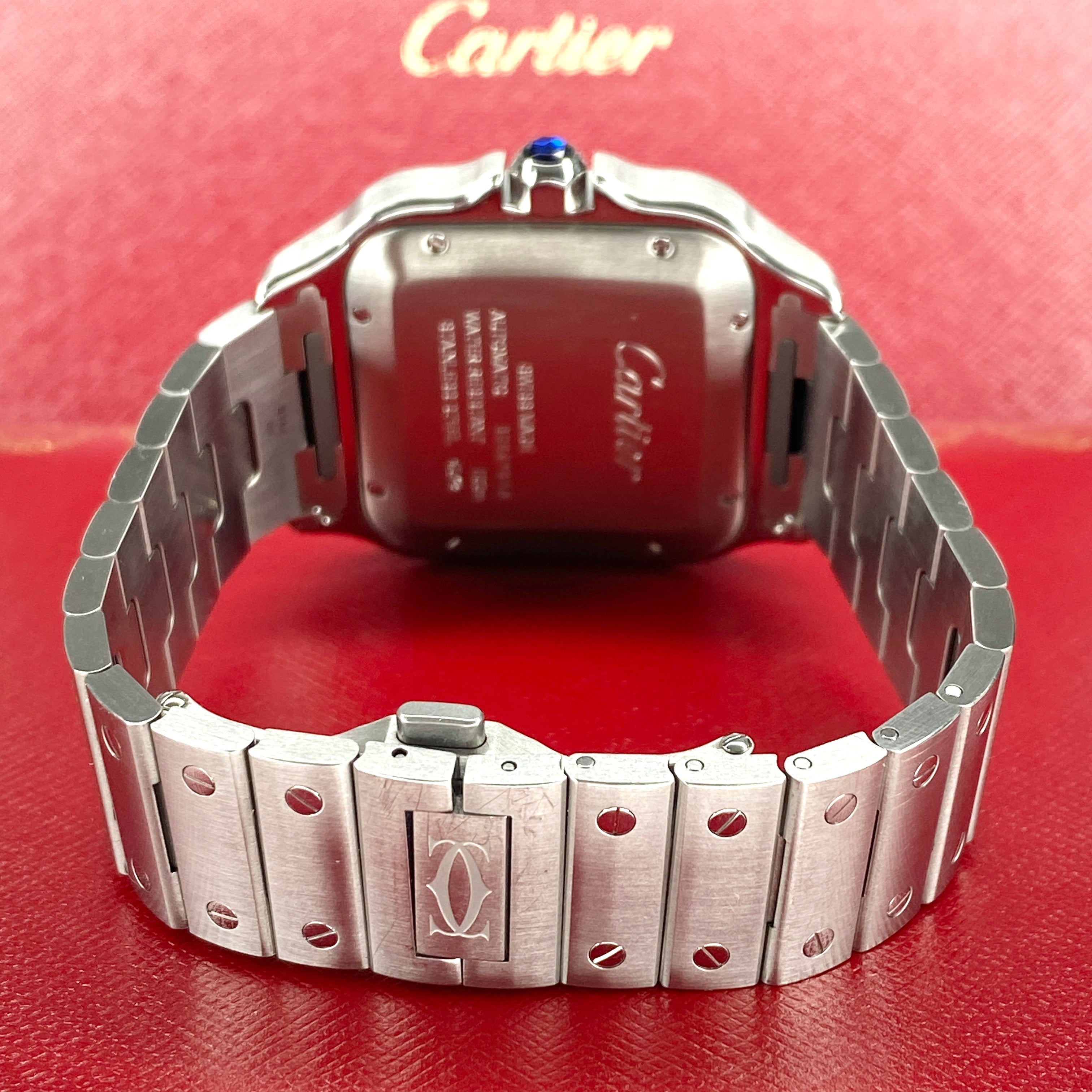 CARTIER SANTOS DE CARTIER WSSA0030 BLUE 2020 FULLSET
