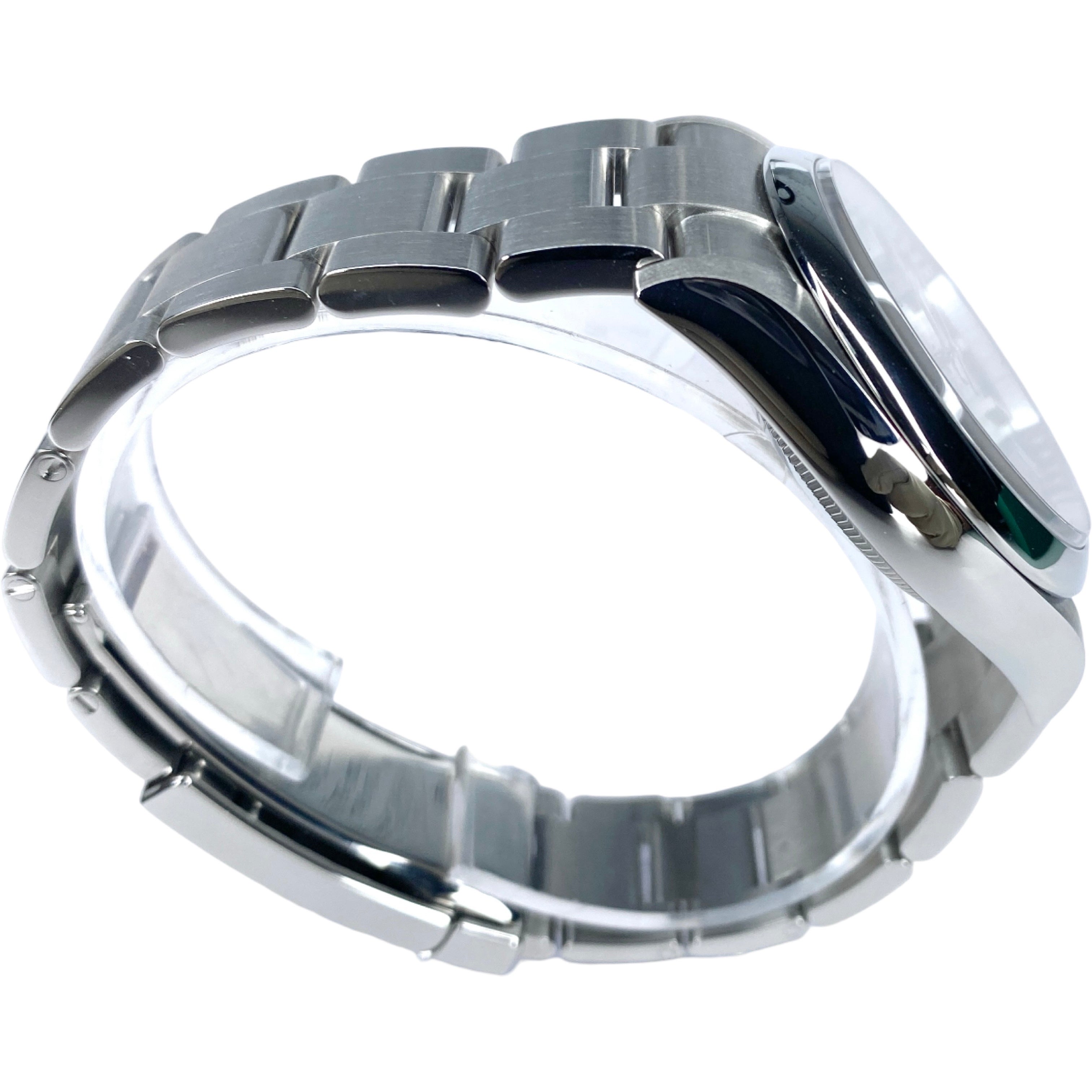 ROLEX OYSTER PERPETUAL 36 126000 01/2025 GREEN NEW LC100 FULL SET