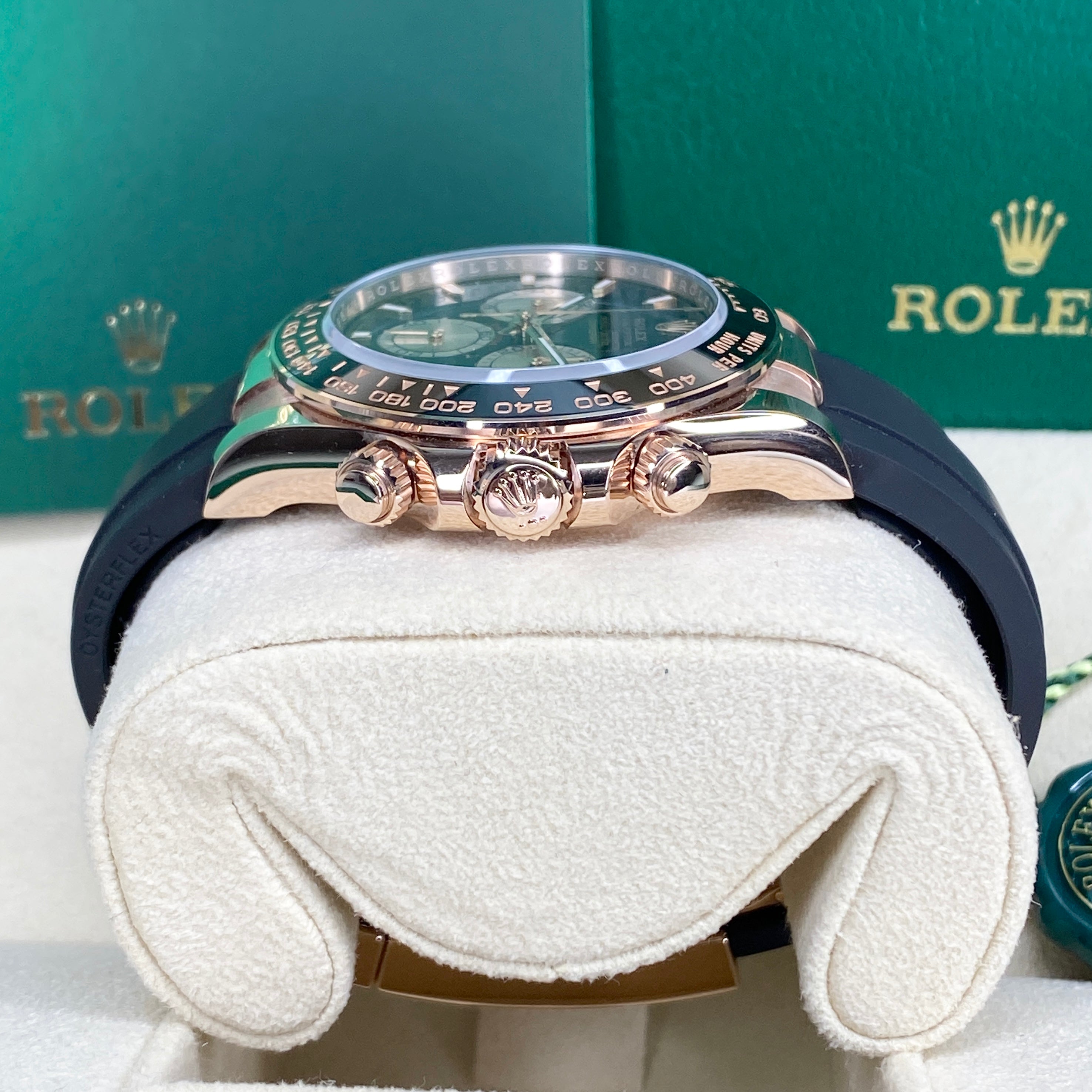 ROLEX DAYTONA OYSTERFLEX ROSÉGOLD 126515LN 08/2024 NEU FULLSET