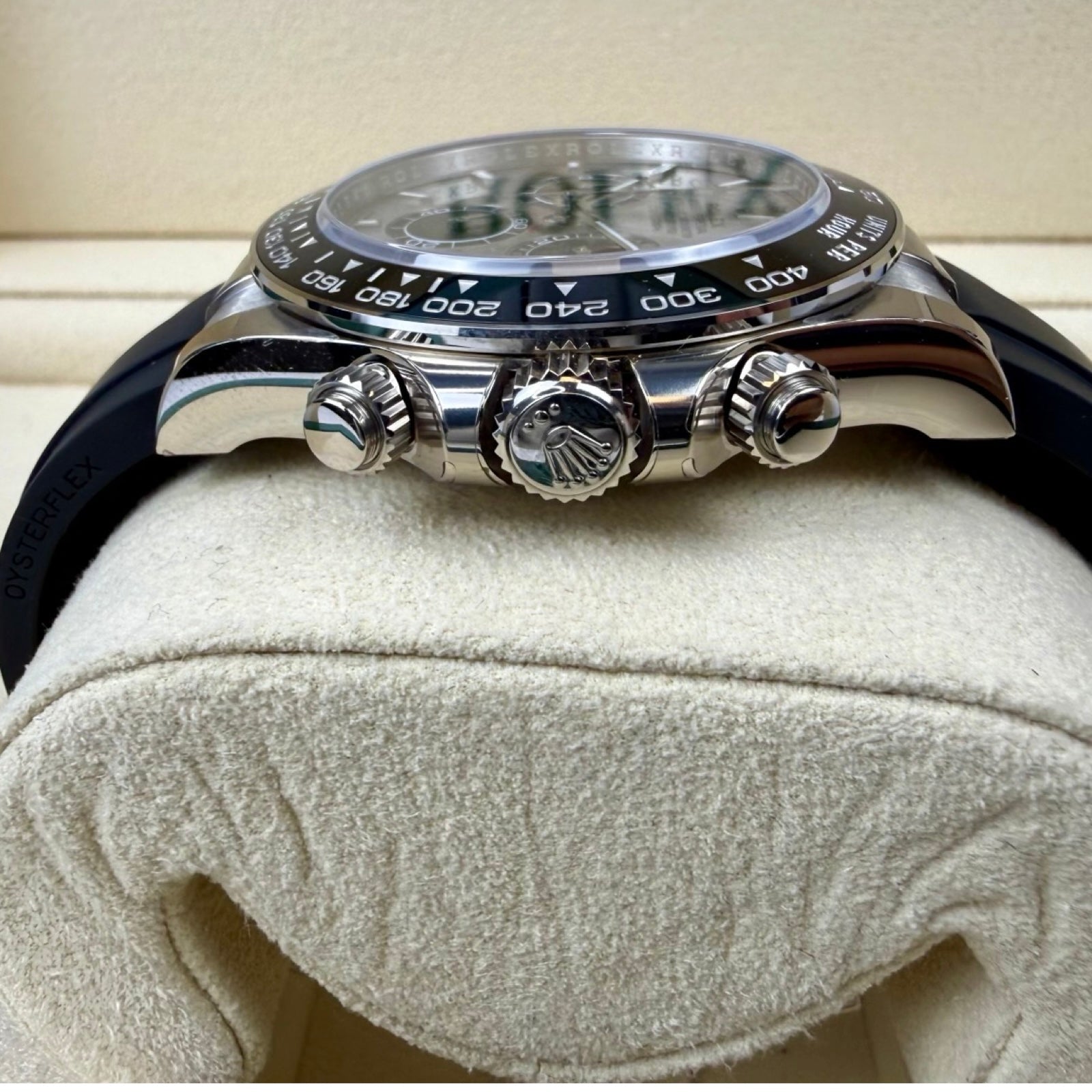 ROLEX COSMOGRAPH DAYTONA OYSTERFLEX 126519LN WEIßGOLD "GHOST" 09/2024 NEU FULLSET